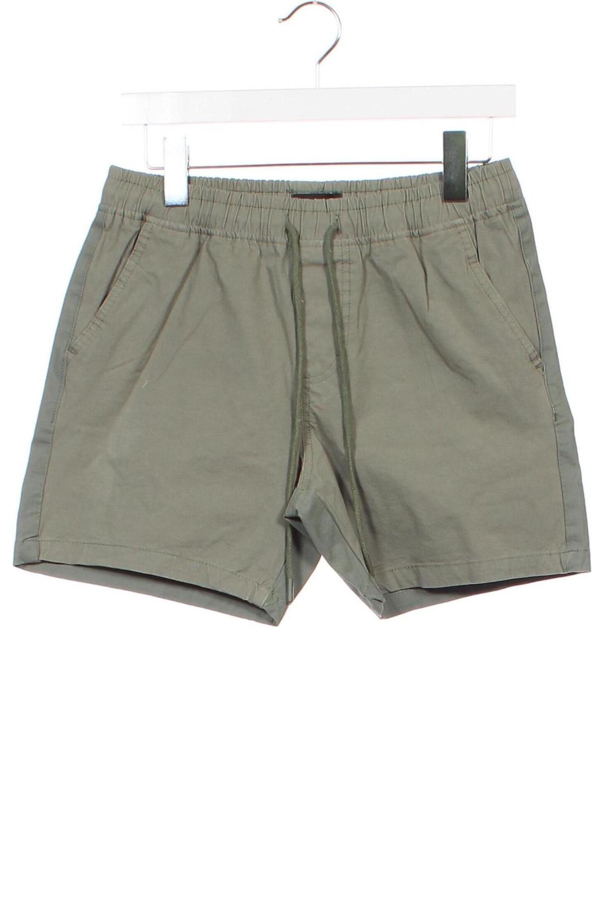 Ανδρικό κοντό παντελόνι Boohoo, Μέγεθος XS, Χρώμα Πράσινο, Τιμή 4,33 €