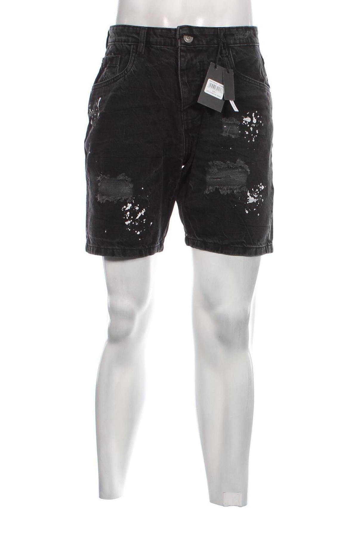Ανδρικό κοντό παντελόνι Brave Soul, Μέγεθος M, Χρώμα Μαύρο, Τιμή 31,96 €