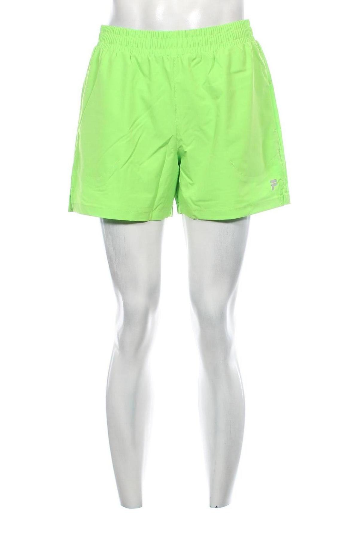 Ανδρικό κοντό παντελόνι FILA, Μέγεθος M, Χρώμα Πράσινο, Τιμή 21,83 €