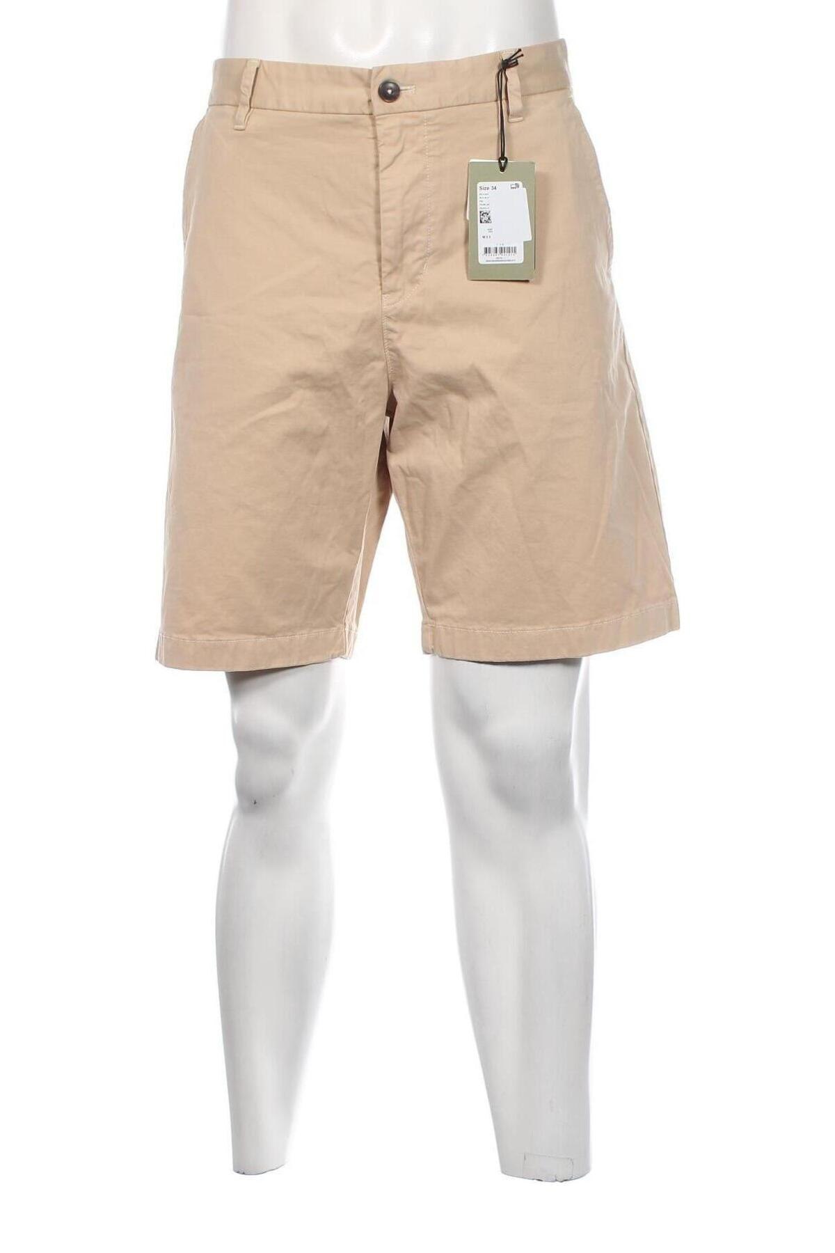 Мъжки къс панталон Marc O'Polo, Размер L, Цвят Бежов, Цена 117,53 лв.