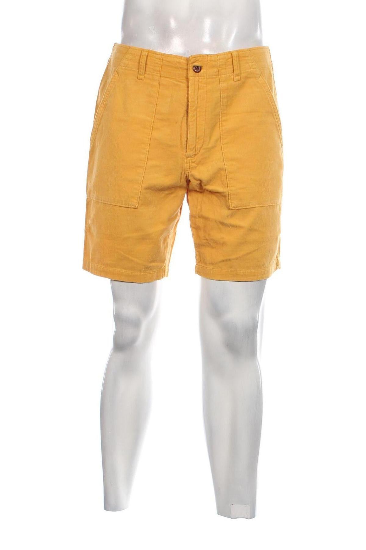 Pantaloni scurți de bărbați Outerknown, Mărime M, Culoare Galben, Preț 211,84 Lei
