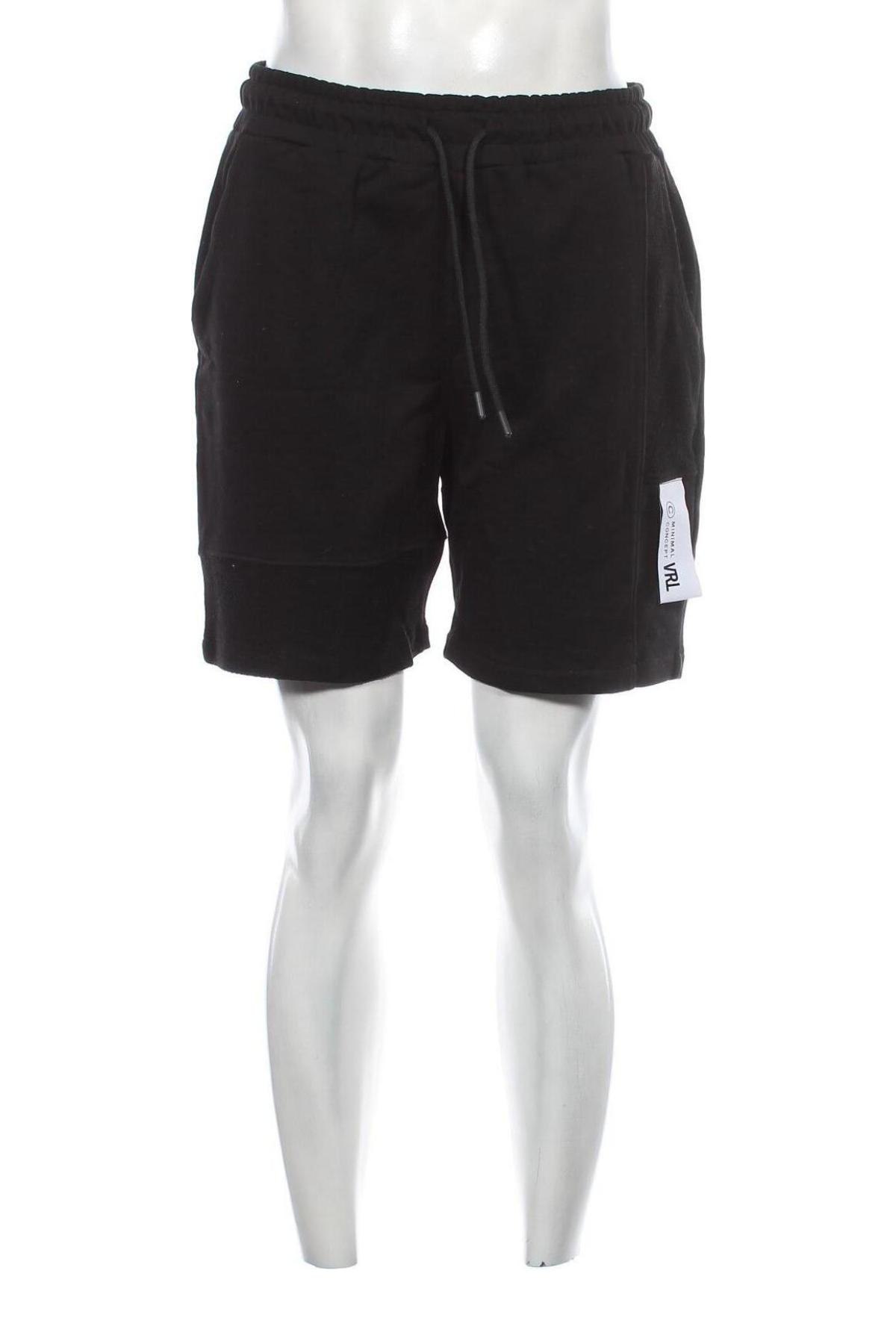 Мъжки къс панталон Viral Vibes, Размер XL, Цвят Черен, Цена 24,80 лв.