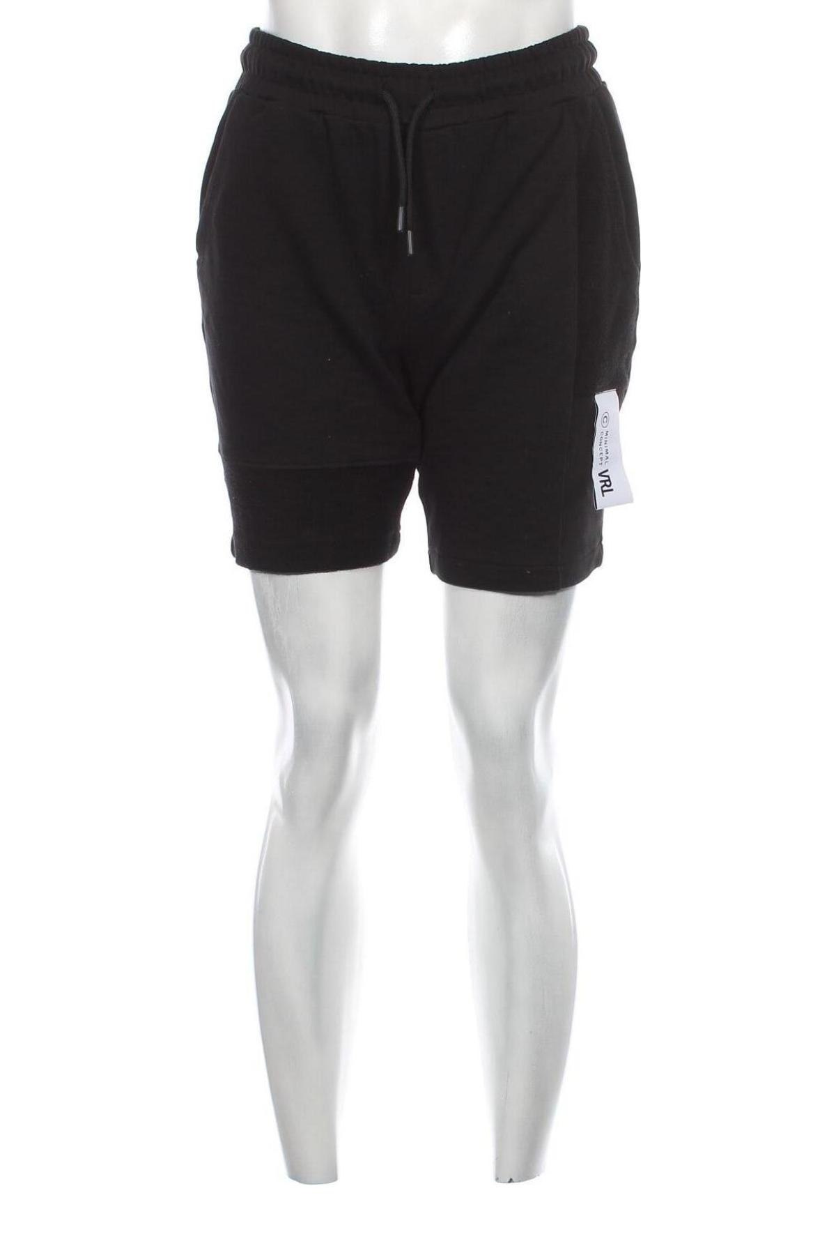 Ανδρικό κοντό παντελόνι Viral Vibes, Μέγεθος M, Χρώμα Μαύρο, Τιμή 12,78 €