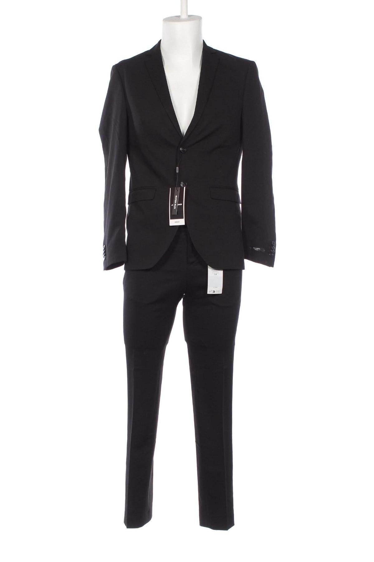 Ανδρικό κοστούμι Jack & Jones PREMIUM, Μέγεθος S, Χρώμα Μαύρο, Τιμή 75,18 €