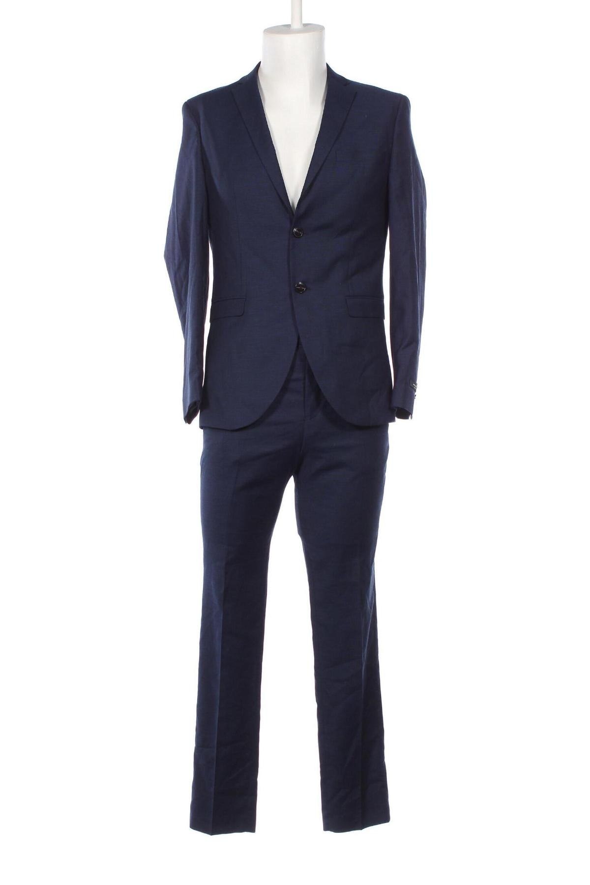 Ανδρικό κοστούμι Jack & Jones PREMIUM, Μέγεθος M, Χρώμα Μπλέ, Τιμή 96,39 €