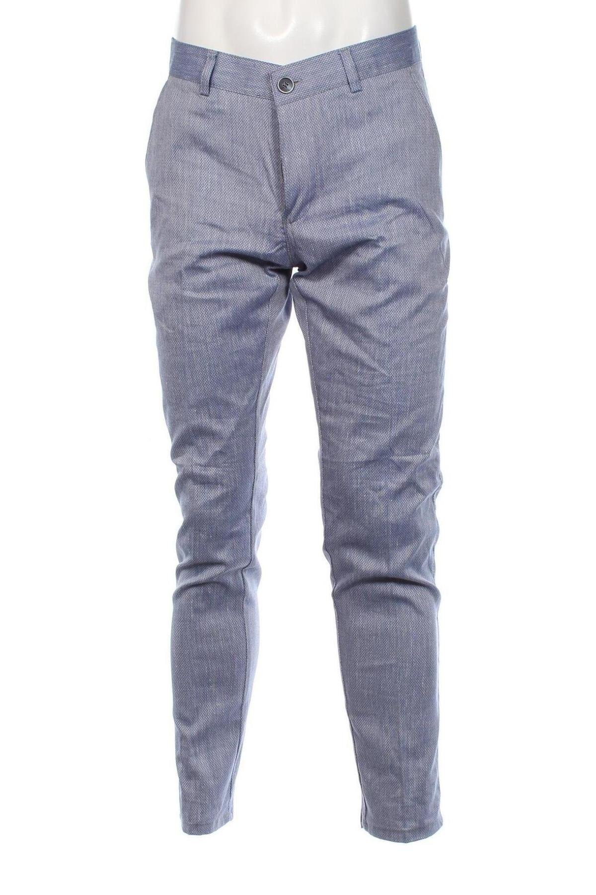 Ανδρικό παντελόνι, Μέγεθος L, Χρώμα Μπλέ, Τιμή 15,00 €