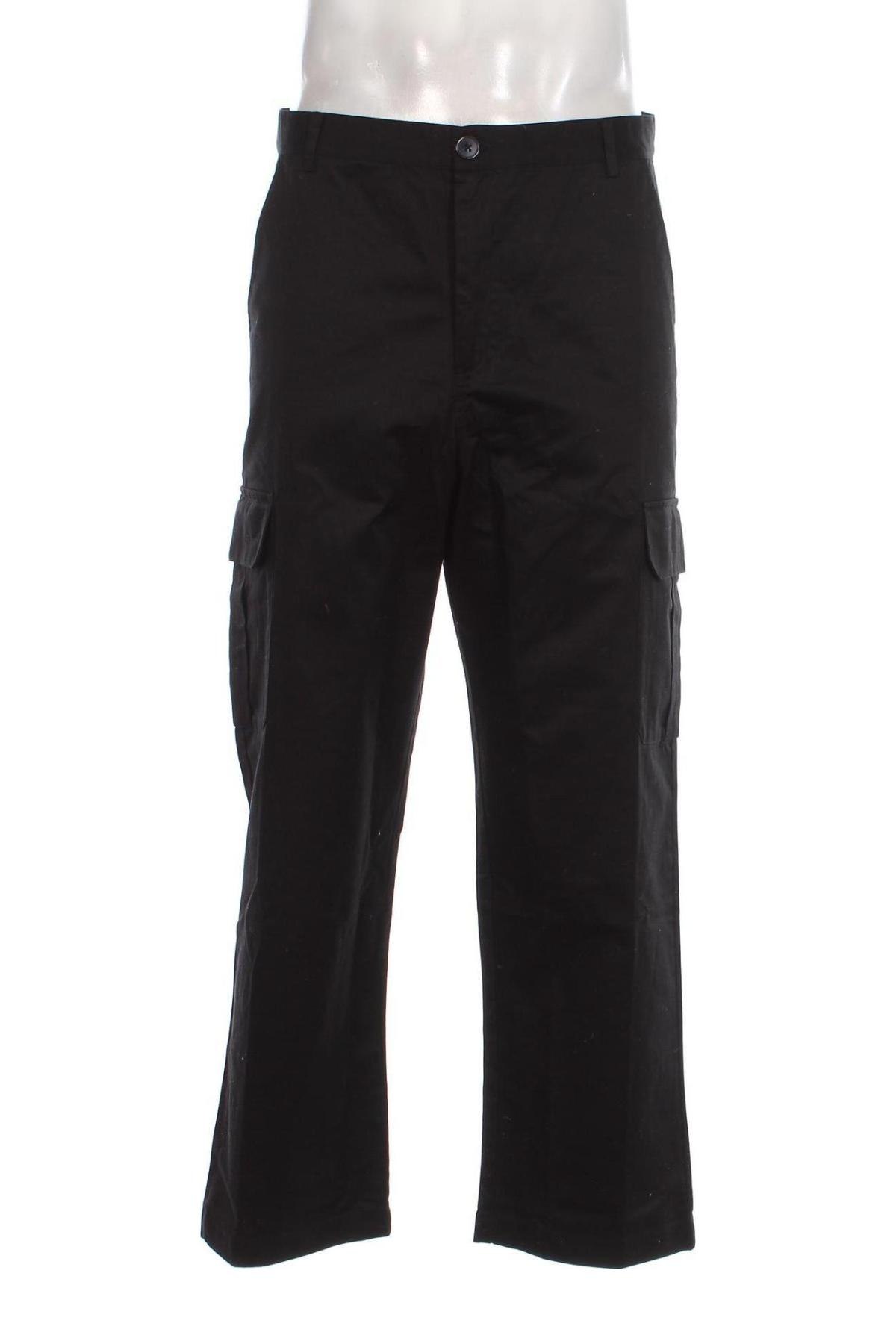 Ανδρικό παντελόνι About You, Μέγεθος L, Χρώμα Μαύρο, Τιμή 9,92 €