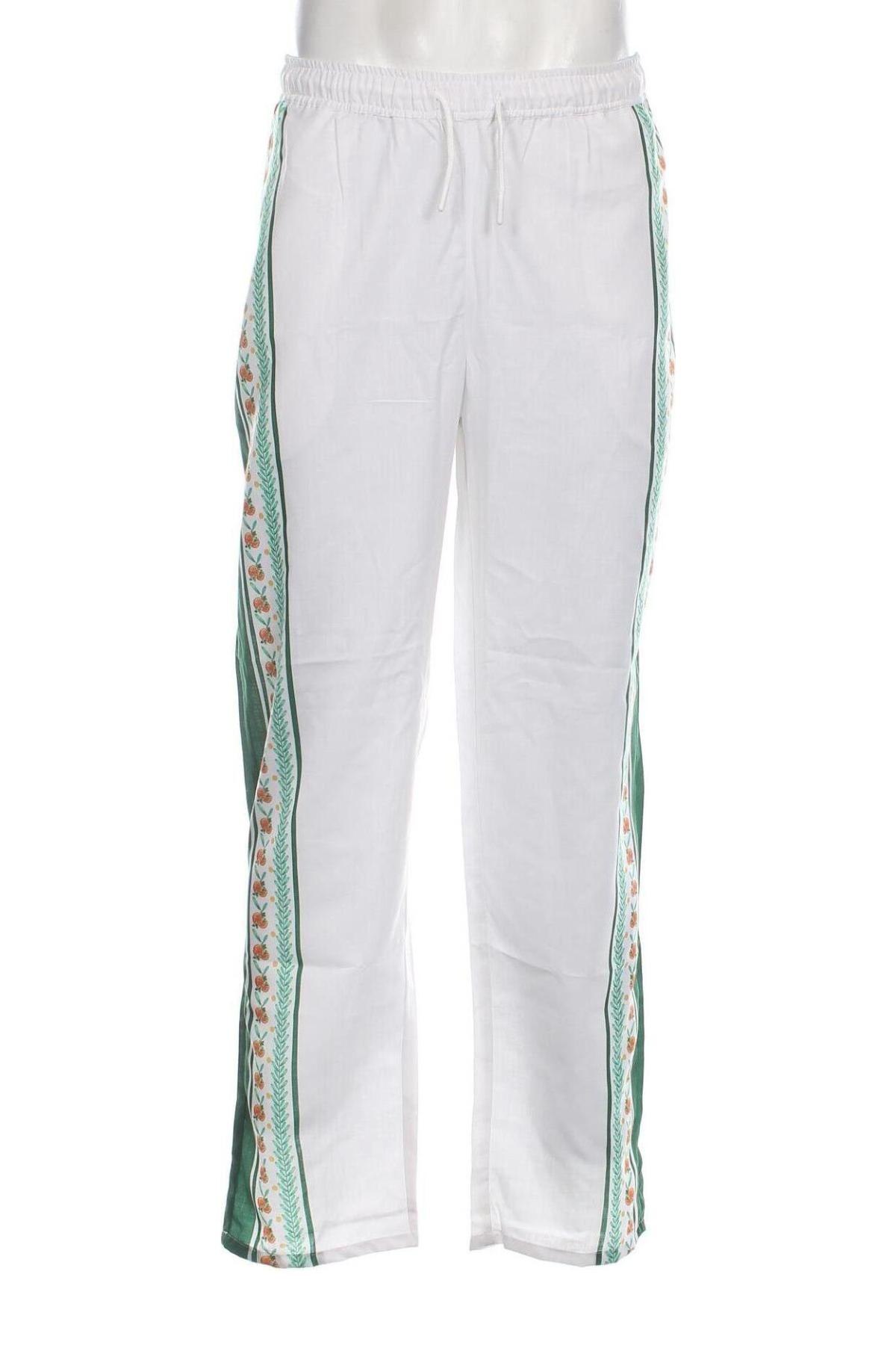 Мъжки панталон Boohoo, Размер XL, Цвят Бял, Цена 17,02 лв.