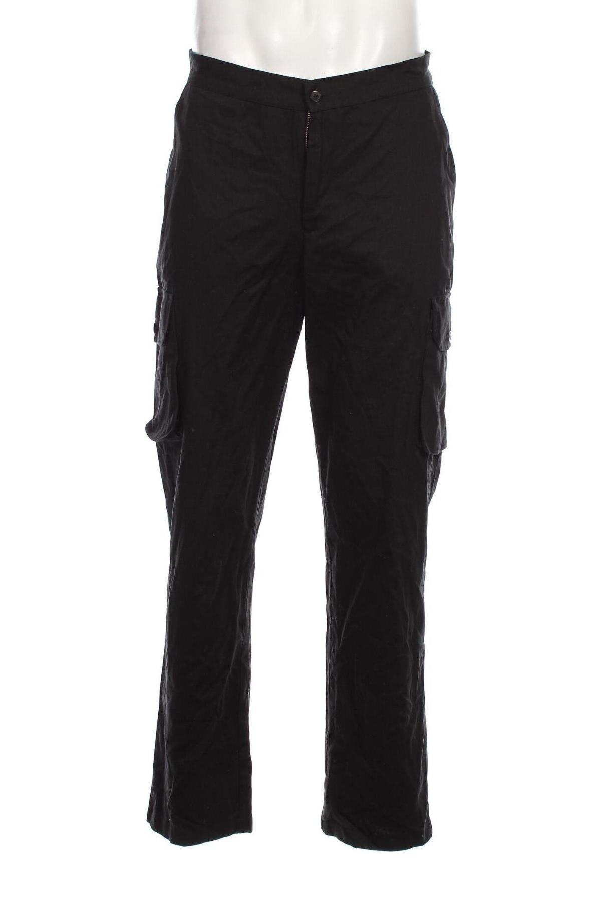 Pantaloni de bărbați Boohoo, Mărime M, Culoare Negru, Preț 30,26 Lei