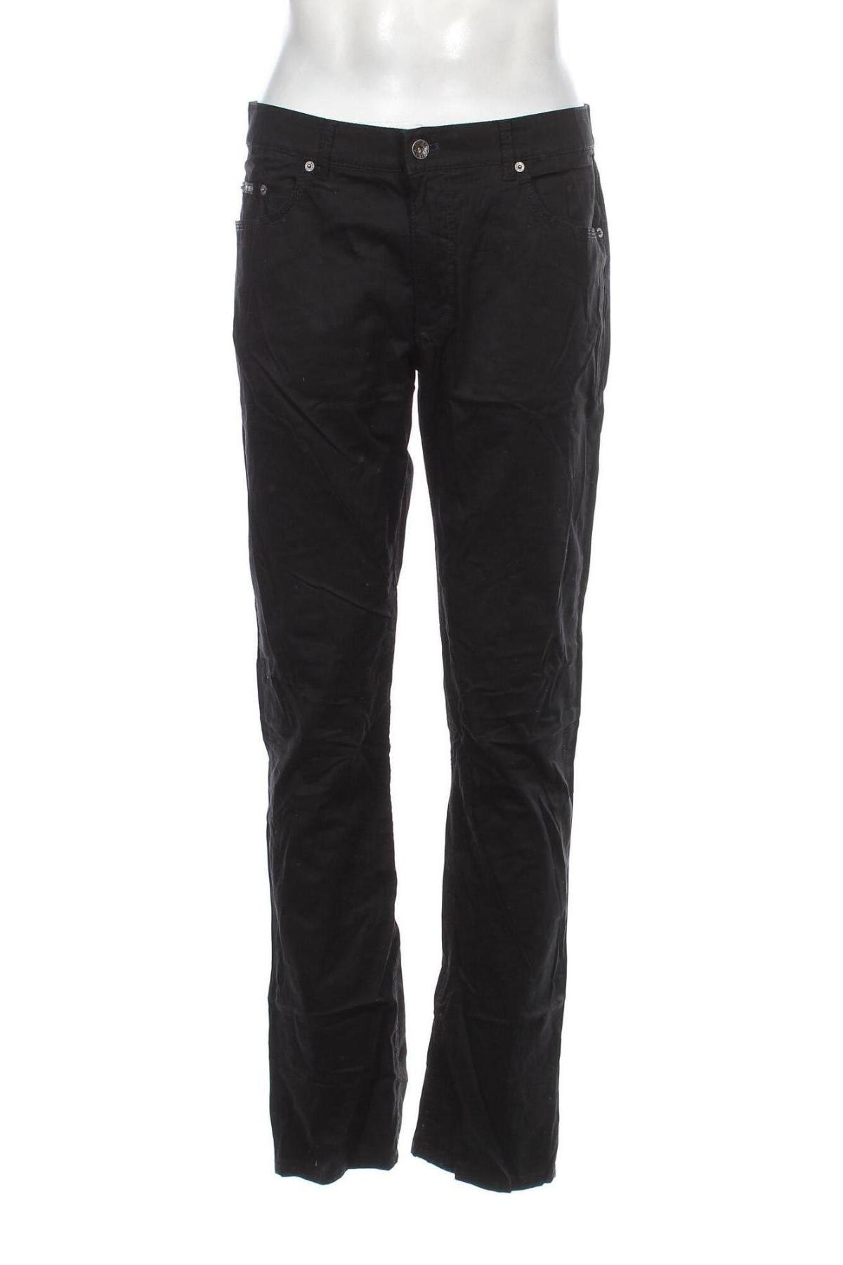 Мъжки панталон Brax, Размер L, Цвят Черен, Цена 16,12 лв.