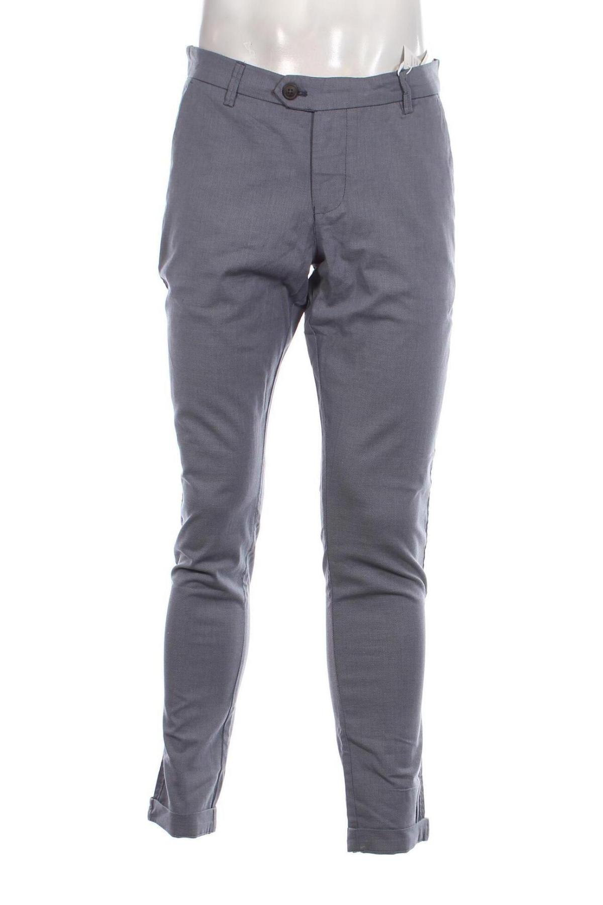 Ανδρικό παντελόνι Bruun & Stengade, Μέγεθος L, Χρώμα Γκρί, Τιμή 72,16 €