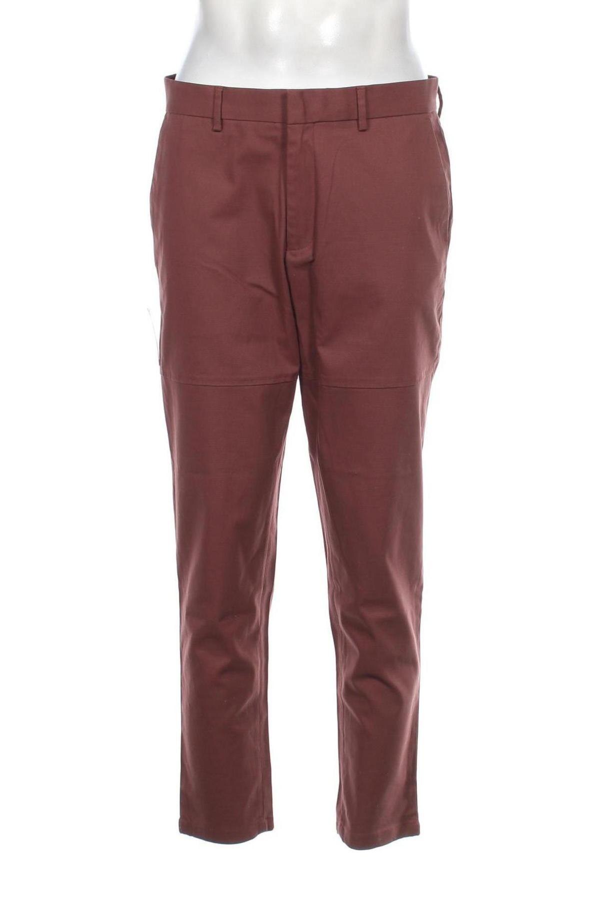 Pantaloni de bărbați Burton of London, Mărime L, Culoare Maro, Preț 61,18 Lei