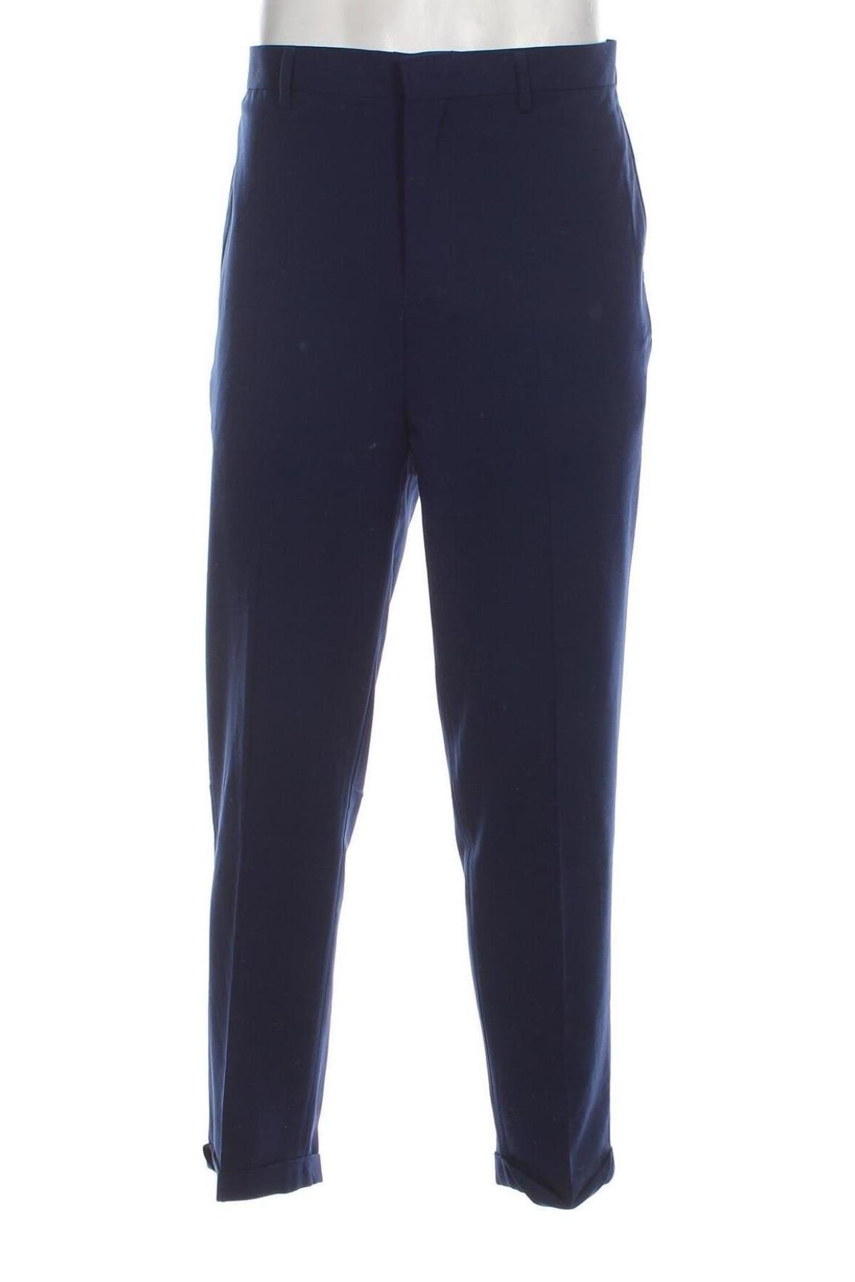 Ανδρικό παντελόνι Dan Fox X About You, Μέγεθος L, Χρώμα Μπλέ, Τιμή 9,59 €