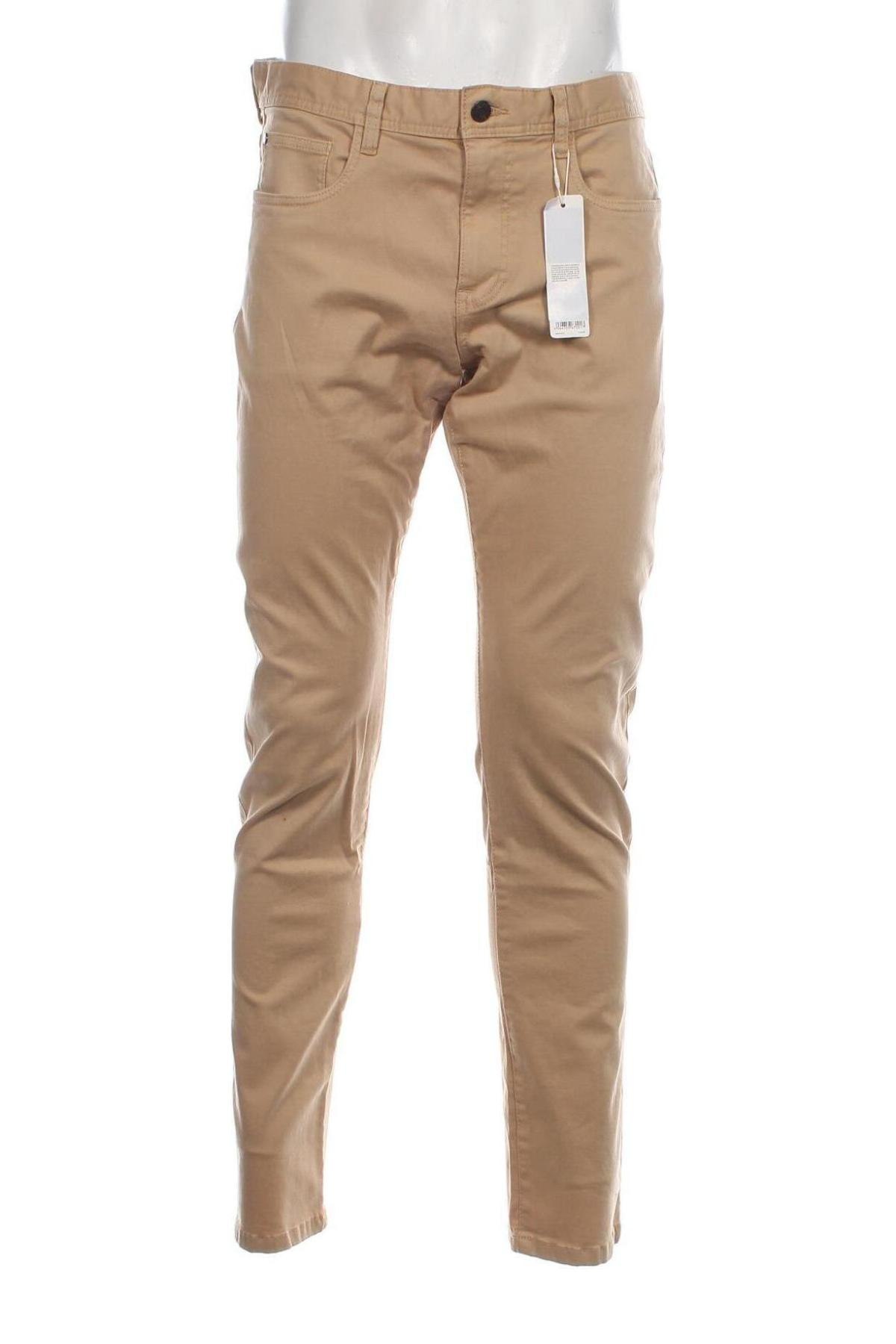 Мъжки панталон Esprit, Размер L, Цвят Бежов, Цена 46,50 лв.