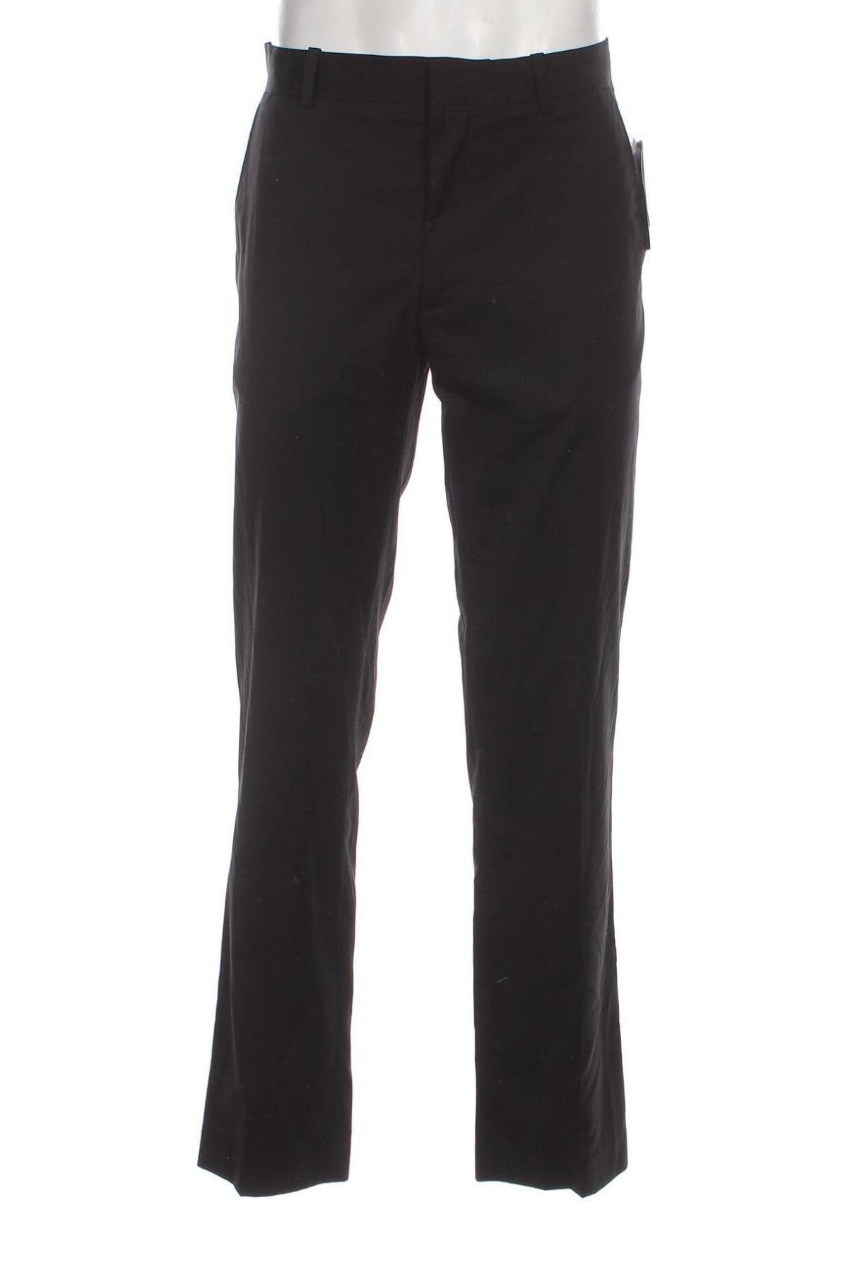 Мъжки панталон H&M, Размер L, Цвят Черен, Цена 46,00 лв.