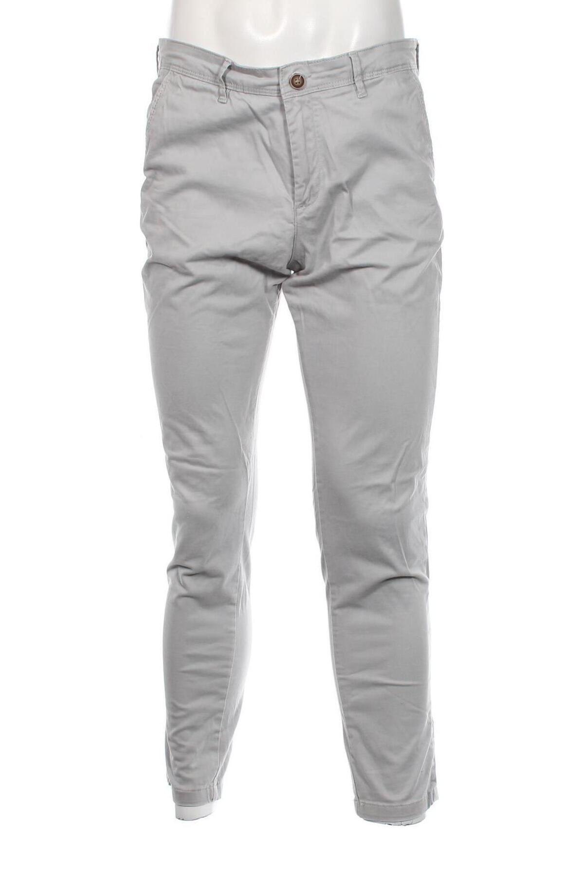 Ανδρικό παντελόνι Jack & Jones, Μέγεθος M, Χρώμα Γκρί, Τιμή 10,69 €