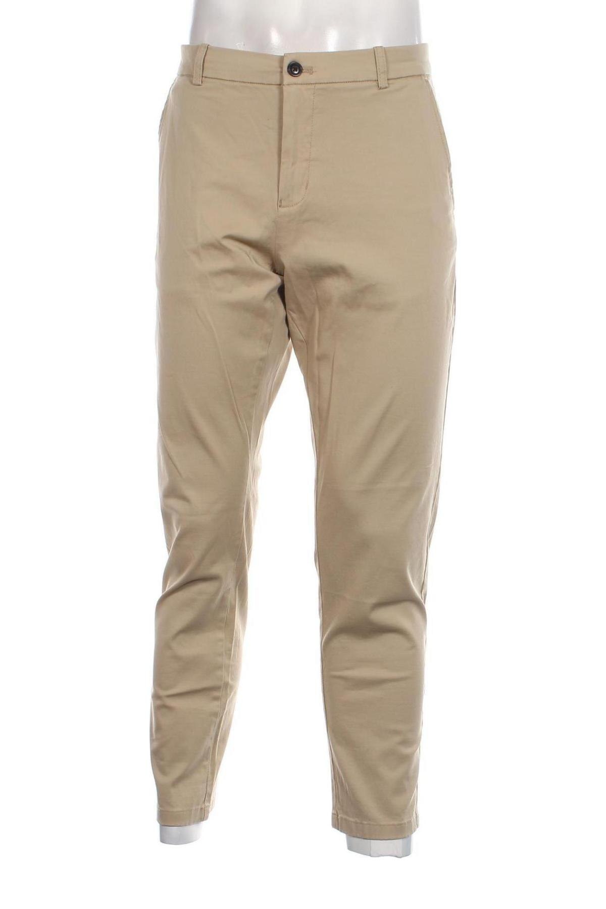 Ανδρικό παντελόνι Lindbergh, Μέγεθος L, Χρώμα  Μπέζ, Τιμή 28,86 €