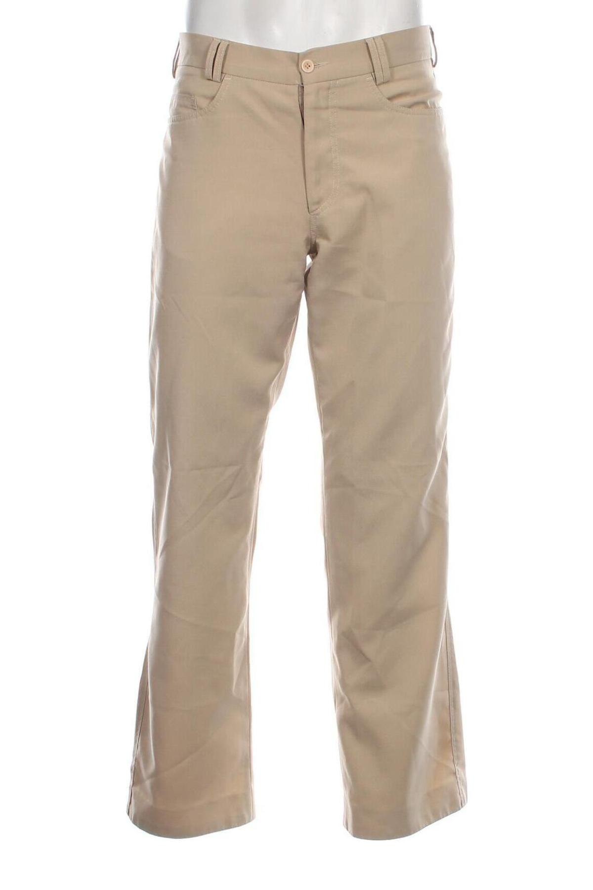 Pantaloni de bărbați No Problem, Mărime L, Culoare Bej, Preț 28,86 Lei