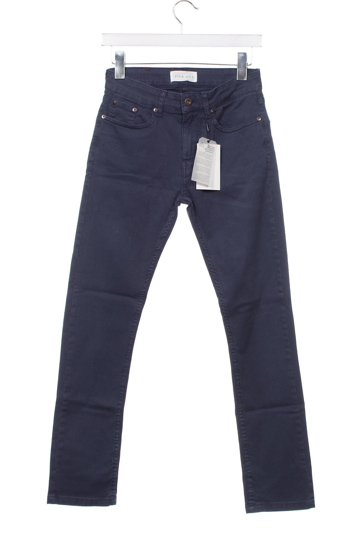 Pánske nohavice  Pier One, Veľkosť XS, Farba Modrá, Cena  9,25 €