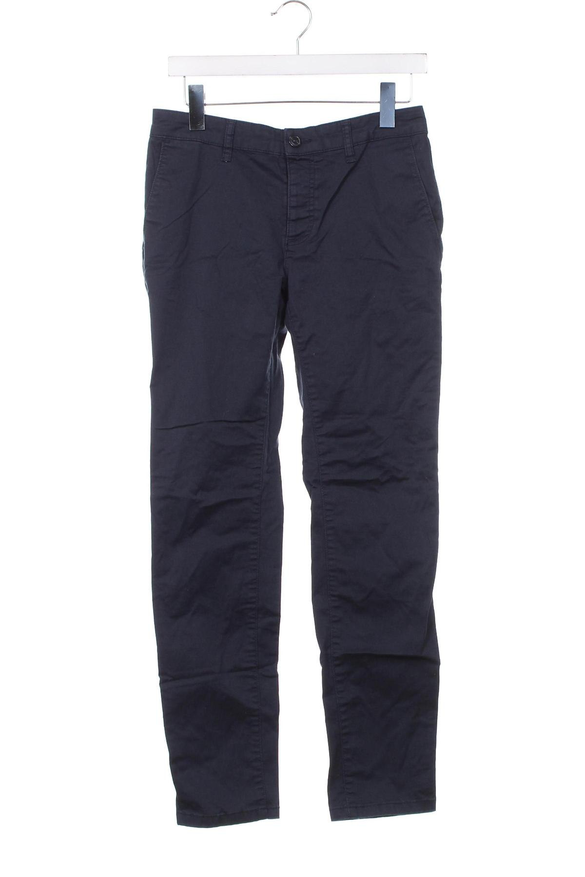 Мъжки панталон Pier One, Размер S, Цвят Син, Цена 4,35 лв.
