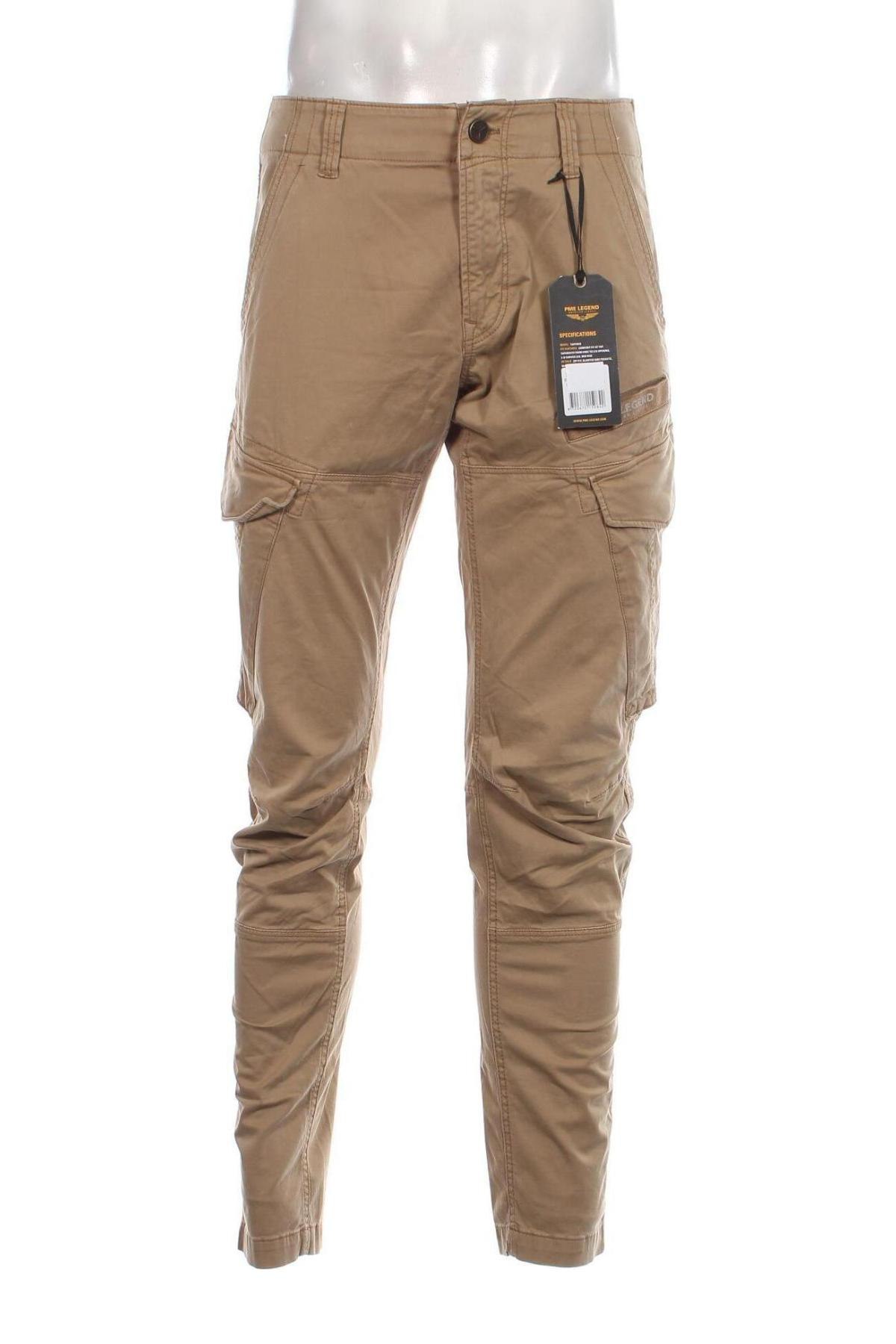 Pantaloni de bărbați Pme Legend, Mărime M, Culoare Bej, Preț 460,53 Lei