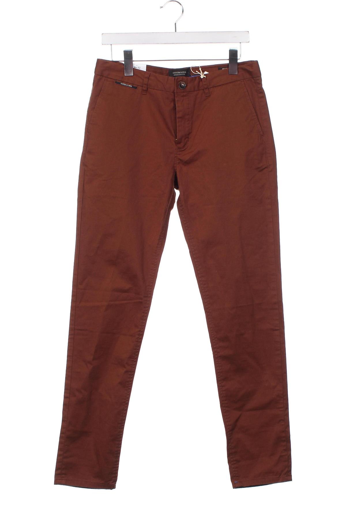 Pantaloni de bărbați Scotch & Soda, Mărime M, Culoare Maro, Preț 100,66 Lei