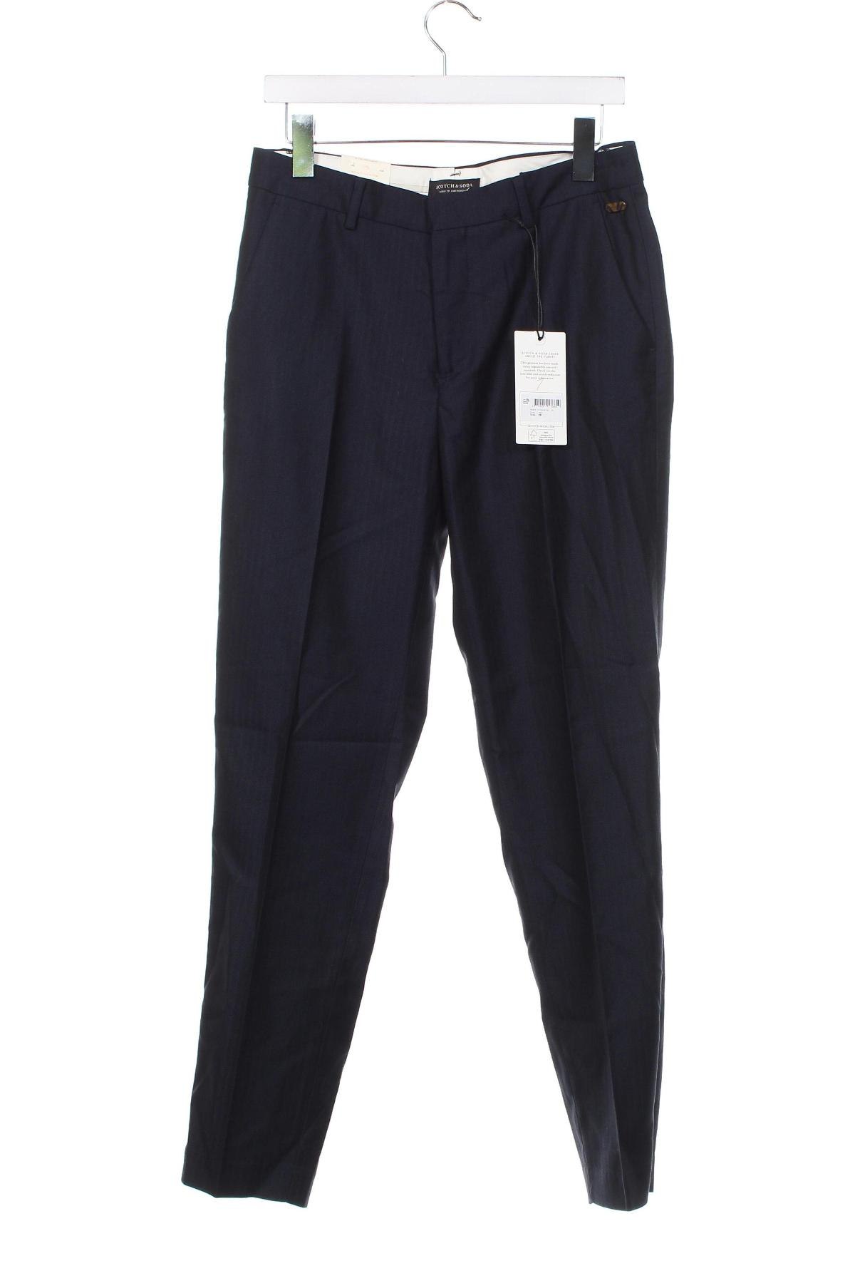 Pantaloni de bărbați Scotch & Soda, Mărime S, Culoare Albastru, Preț 100,66 Lei