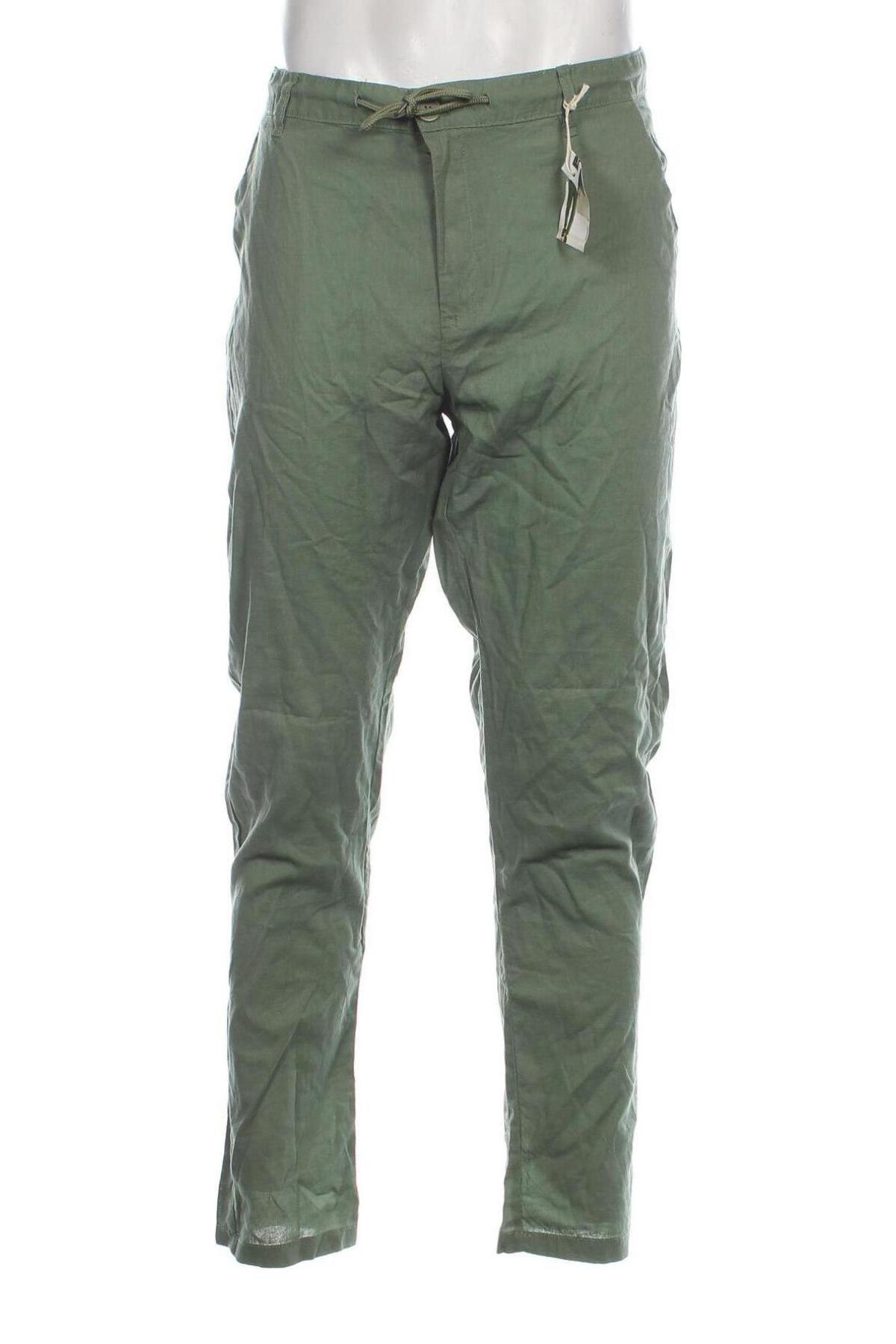 Pantaloni de bărbați Su, Mărime XL, Culoare Verde, Preț 151,32 Lei