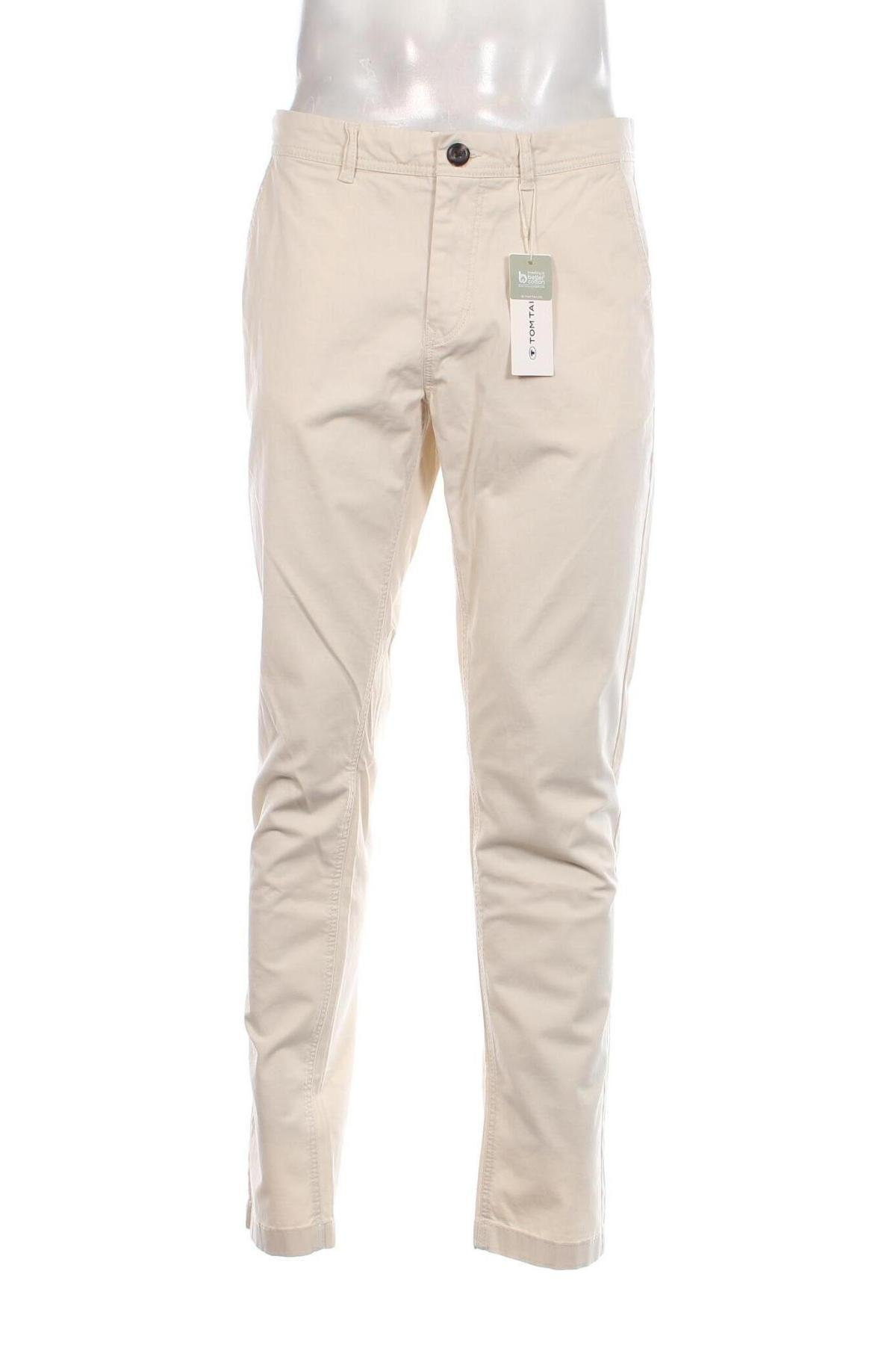 Ανδρικό παντελόνι Tom Tailor, Μέγεθος L, Χρώμα  Μπέζ, Τιμή 47,94 €