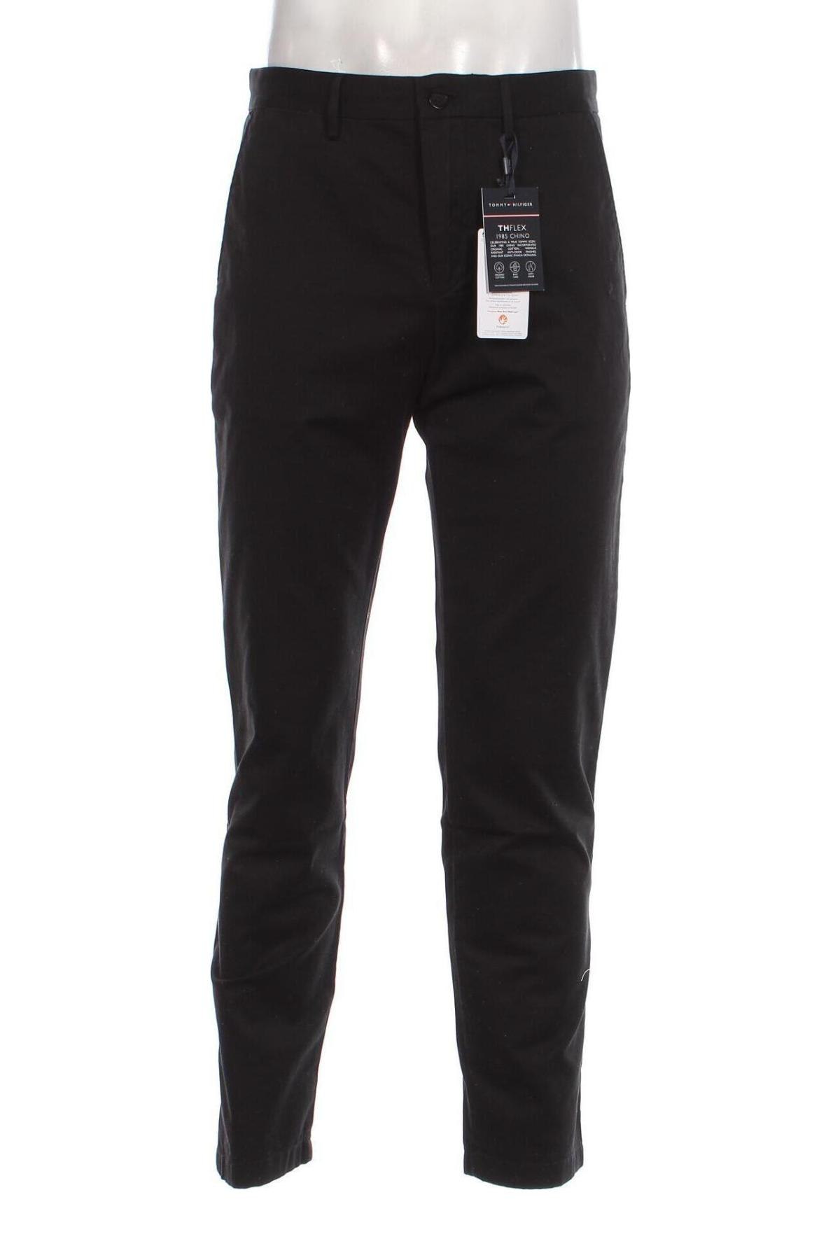 Pantaloni de bărbați Tommy Hilfiger, Mărime M, Culoare Negru, Preț 671,05 Lei