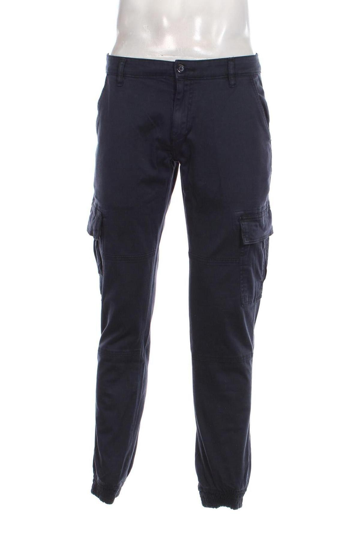 Pantaloni de bărbați Urban Classics, Mărime L, Culoare Albastru, Preț 253,29 Lei