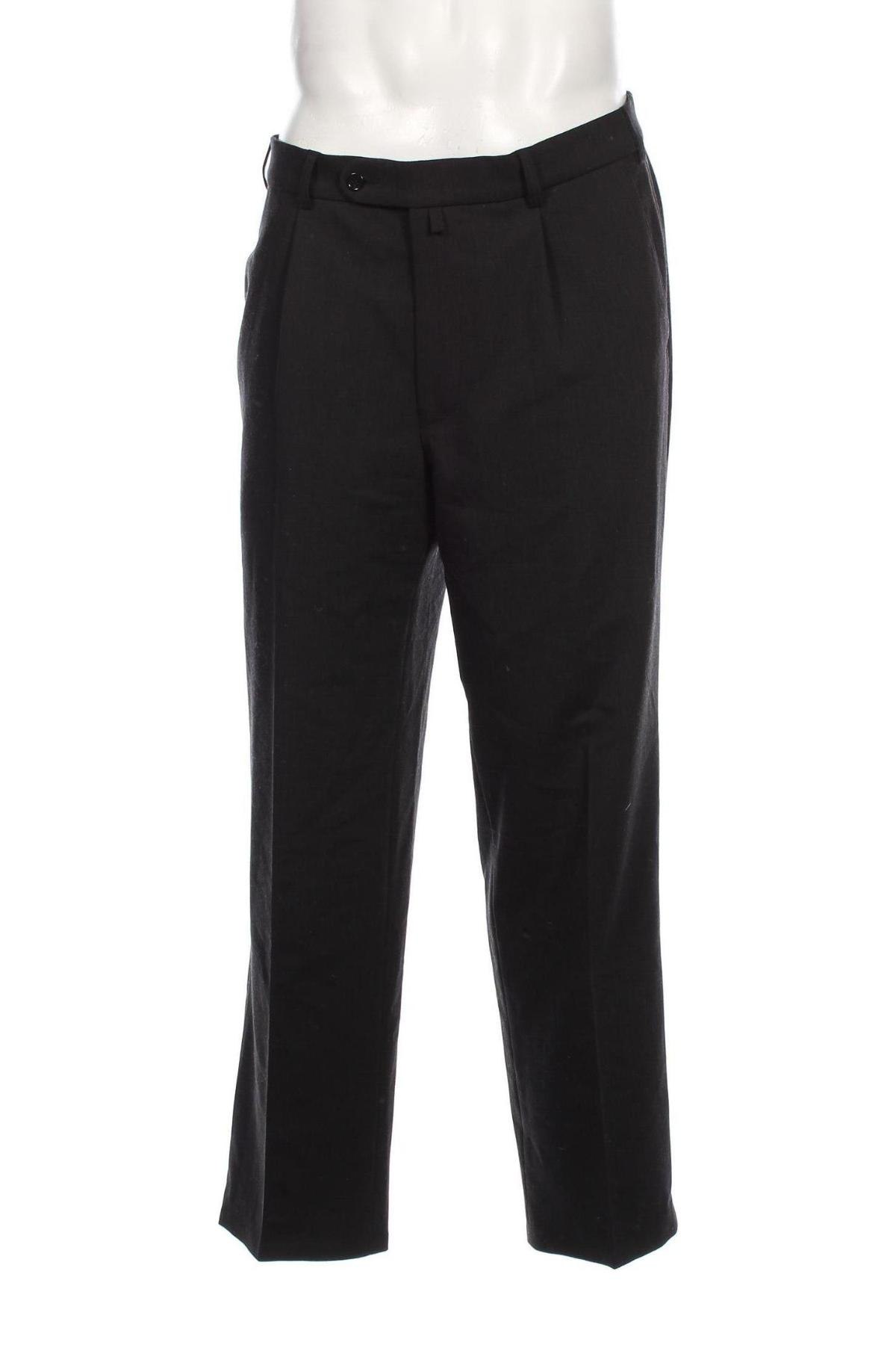 Мъжки панталон Walbusch, Размер L, Цвят Черен, Цена 20,46 лв.