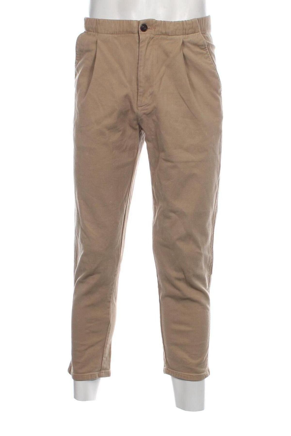 Ανδρικό παντελόνι Zara, Μέγεθος S, Χρώμα  Μπέζ, Τιμή 6,63 €