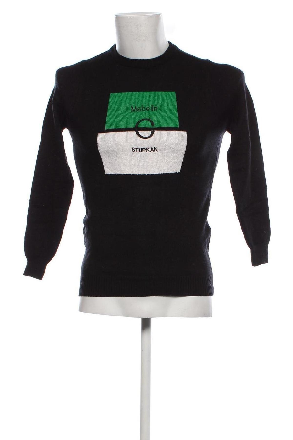 Мъжки пуловер, Размер XS, Цвят Черен, Цена 13,05 лв.