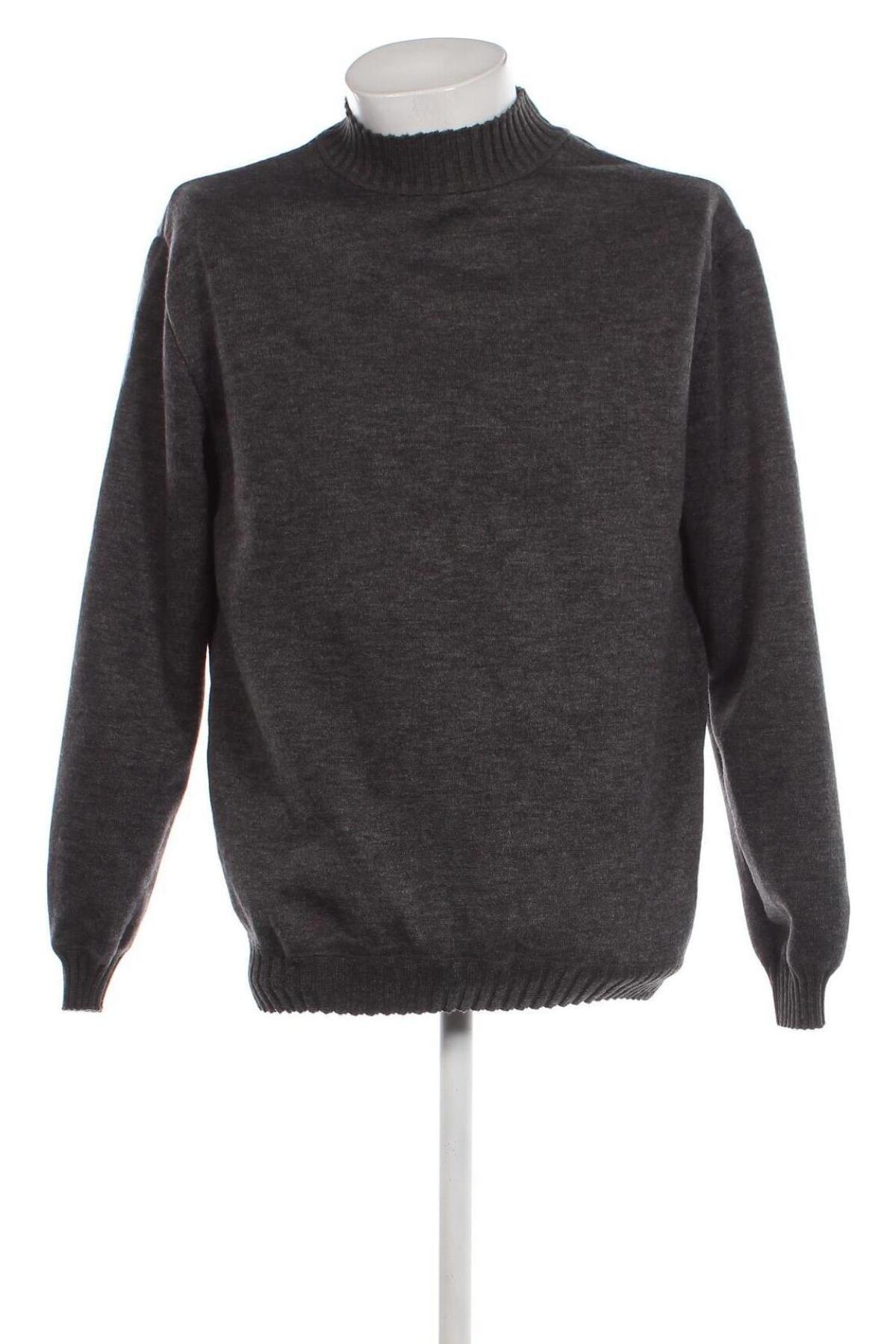 Мъжки пуловер, Размер L, Цвят Сив, Цена 15,37 лв.