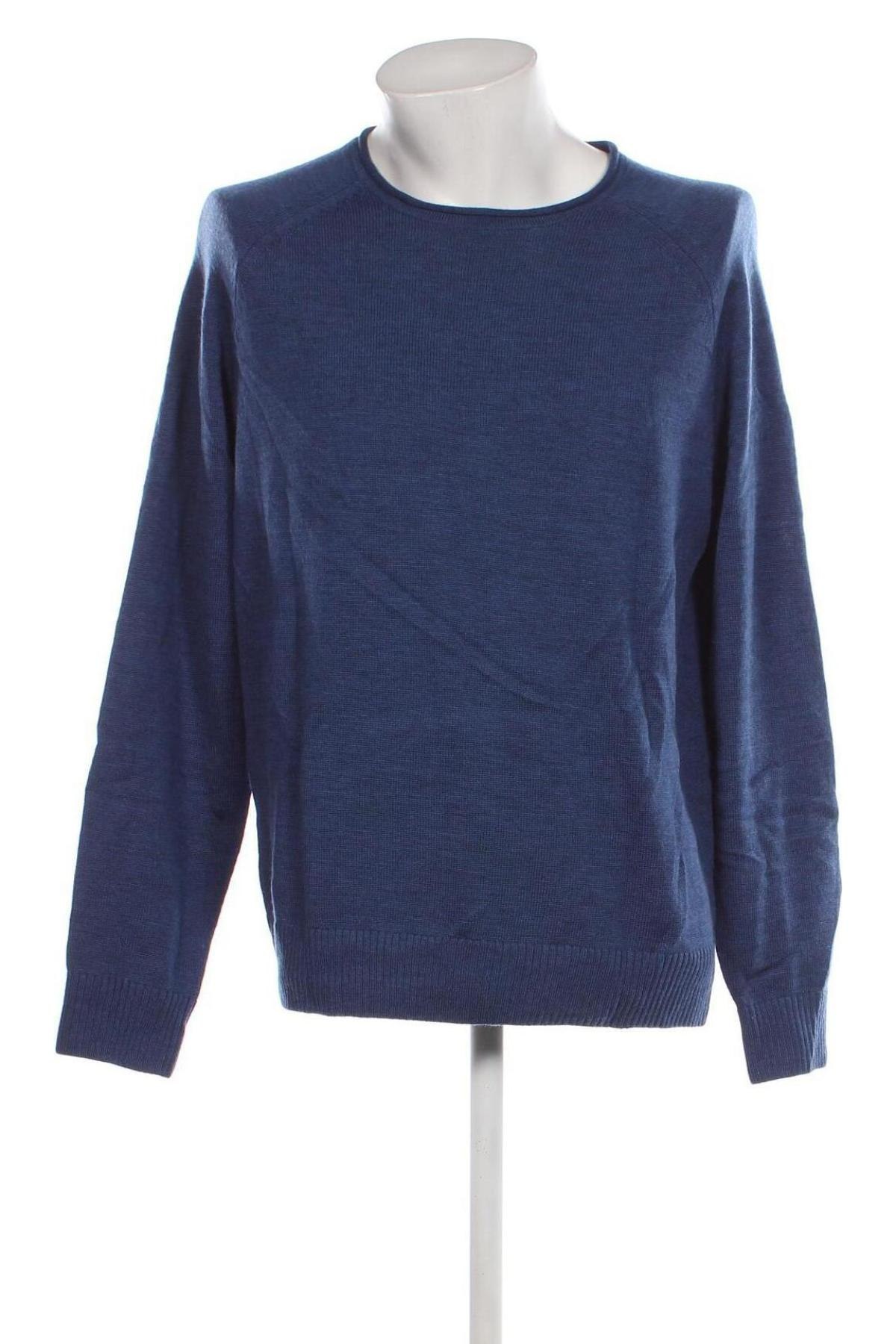 Pánský svetr , Velikost L, Barva Modrá, Cena  185,00 Kč