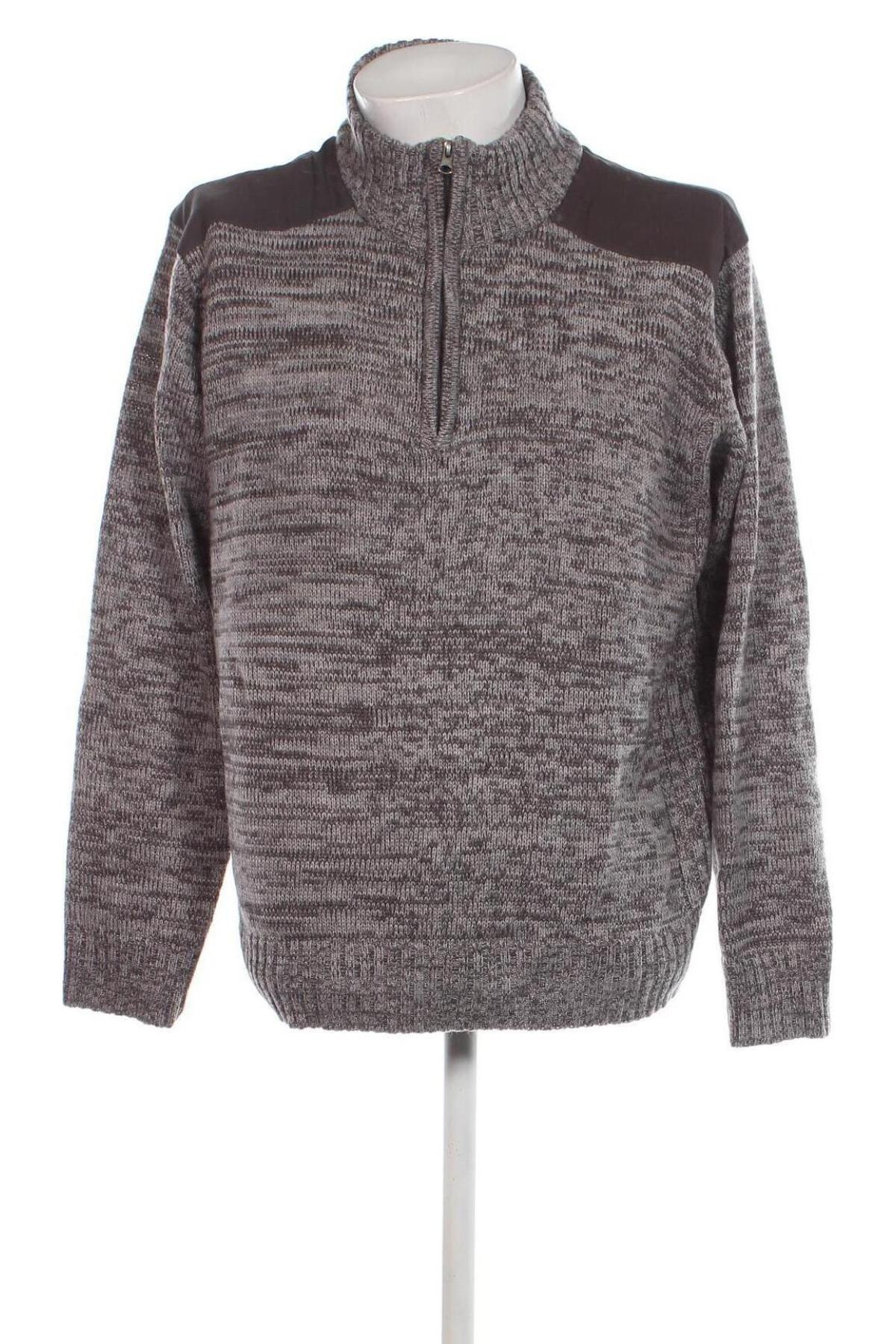 Ανδρικό πουλόβερ Atlas For Men, Μέγεθος 4XL, Χρώμα Γκρί, Τιμή 8,07 €