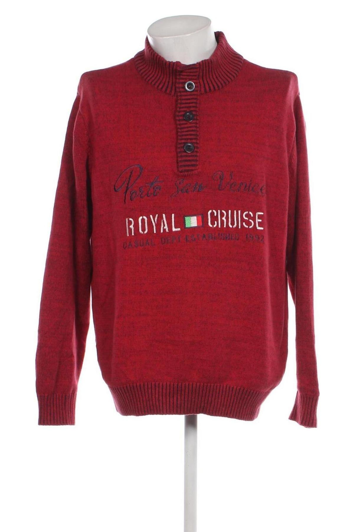 Мъжки пуловер Babista, Размер XL, Цвят Червен, Цена 13,63 лв.
