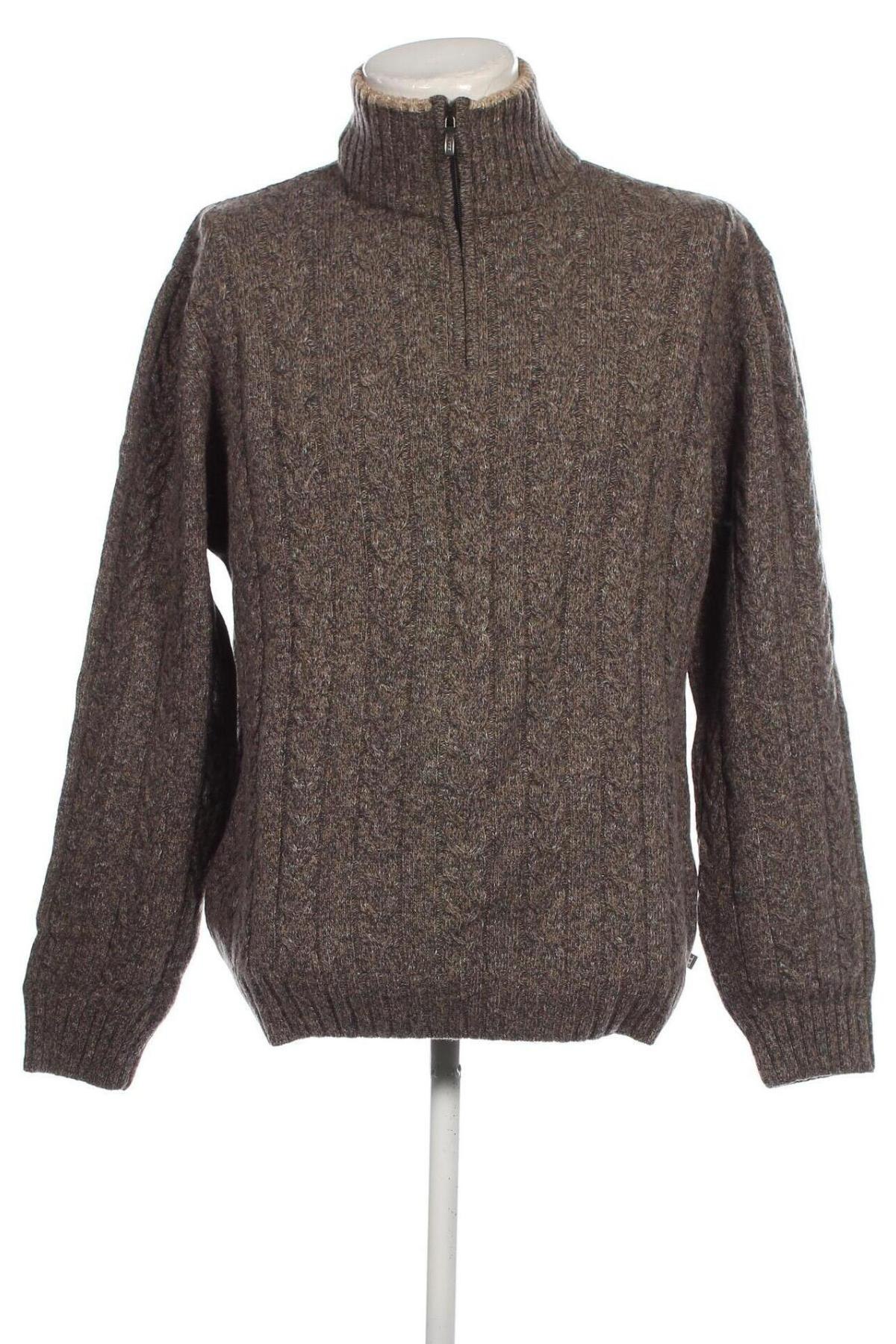 Мъжки пуловер Barutti, Размер XL, Цвят Сив, Цена 38,50 лв.