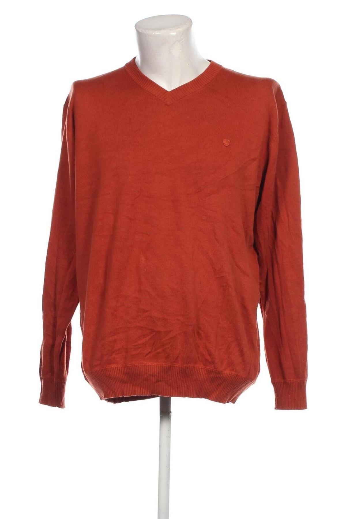 Мъжки пуловер Basefield, Размер XL, Цвят Червен, Цена 18,02 лв.