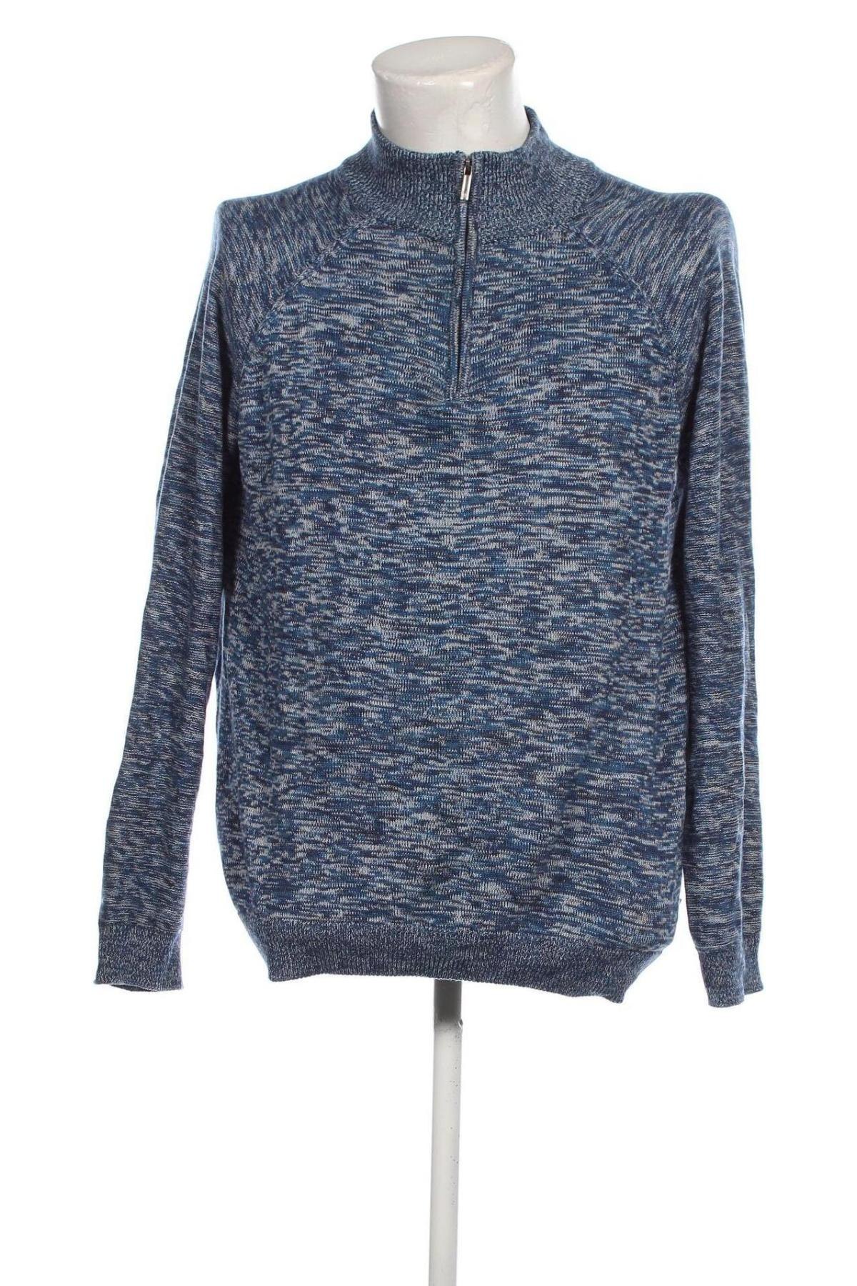 Ανδρικό πουλόβερ Basefield, Μέγεθος XL, Χρώμα Μπλέ, Τιμή 9,88 €