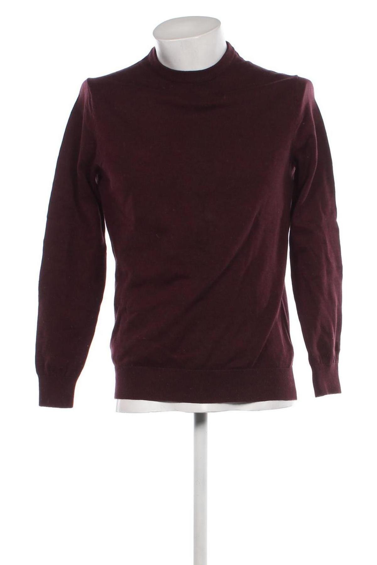 Мъжки пуловер C&A, Размер M, Цвят Червен, Цена 15,37 лв.