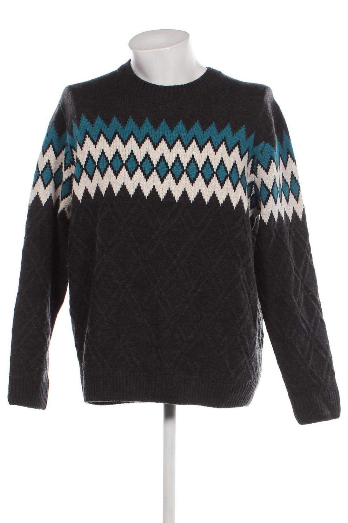 Мъжки пуловер C&A, Размер XXL, Цвят Сив, Цена 13,63 лв.