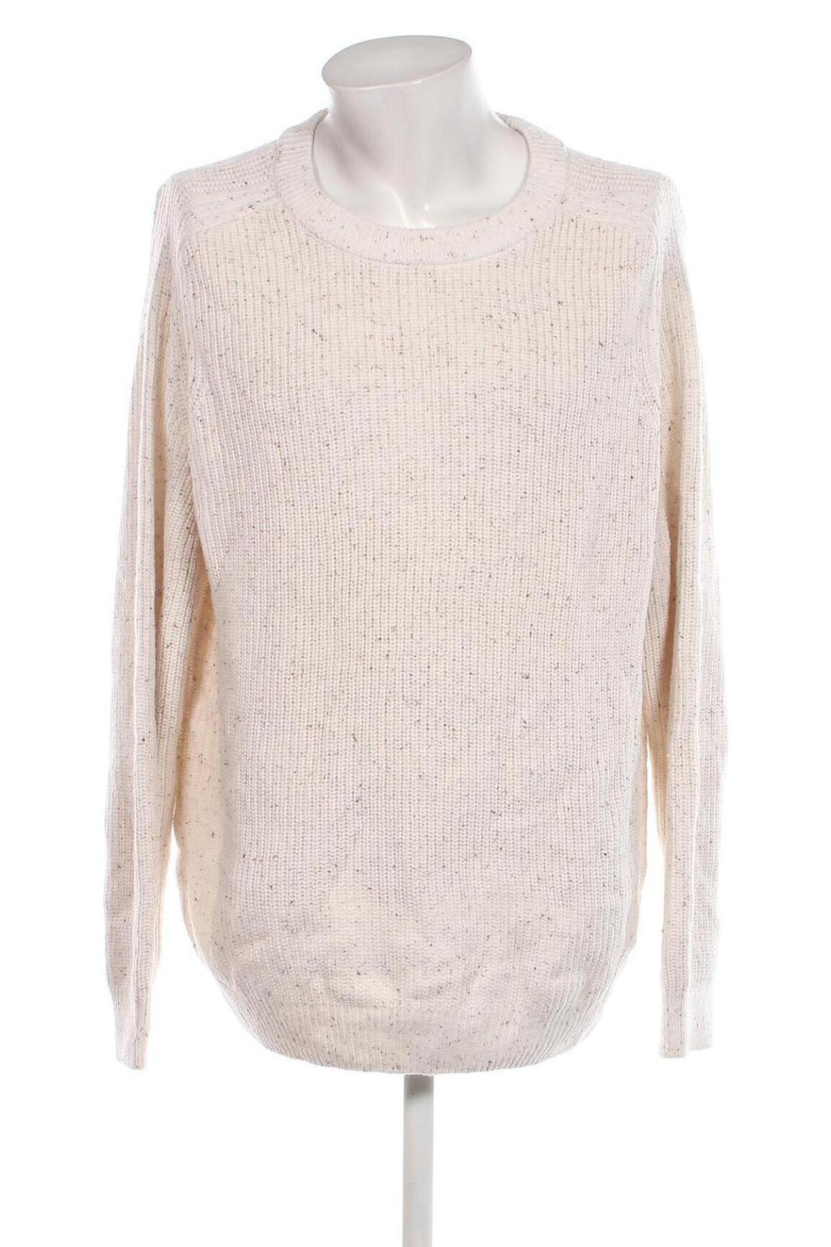 Herrenpullover C&A, Größe XXL, Farbe Ecru, Preis 7,99 €