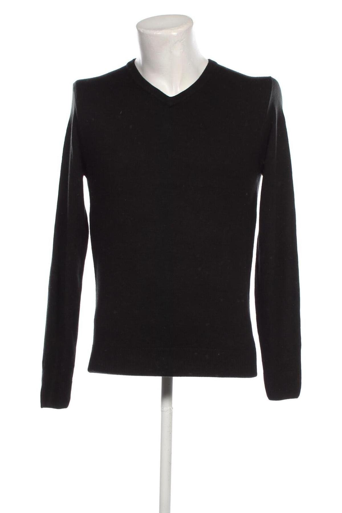 Мъжки пуловер C&A, Размер M, Цвят Черен, Цена 14,50 лв.