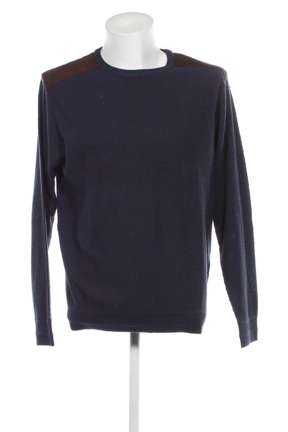 Мъжки пуловер Calliope, Размер XXL, Цвят Син, Цена 20,70 лв.