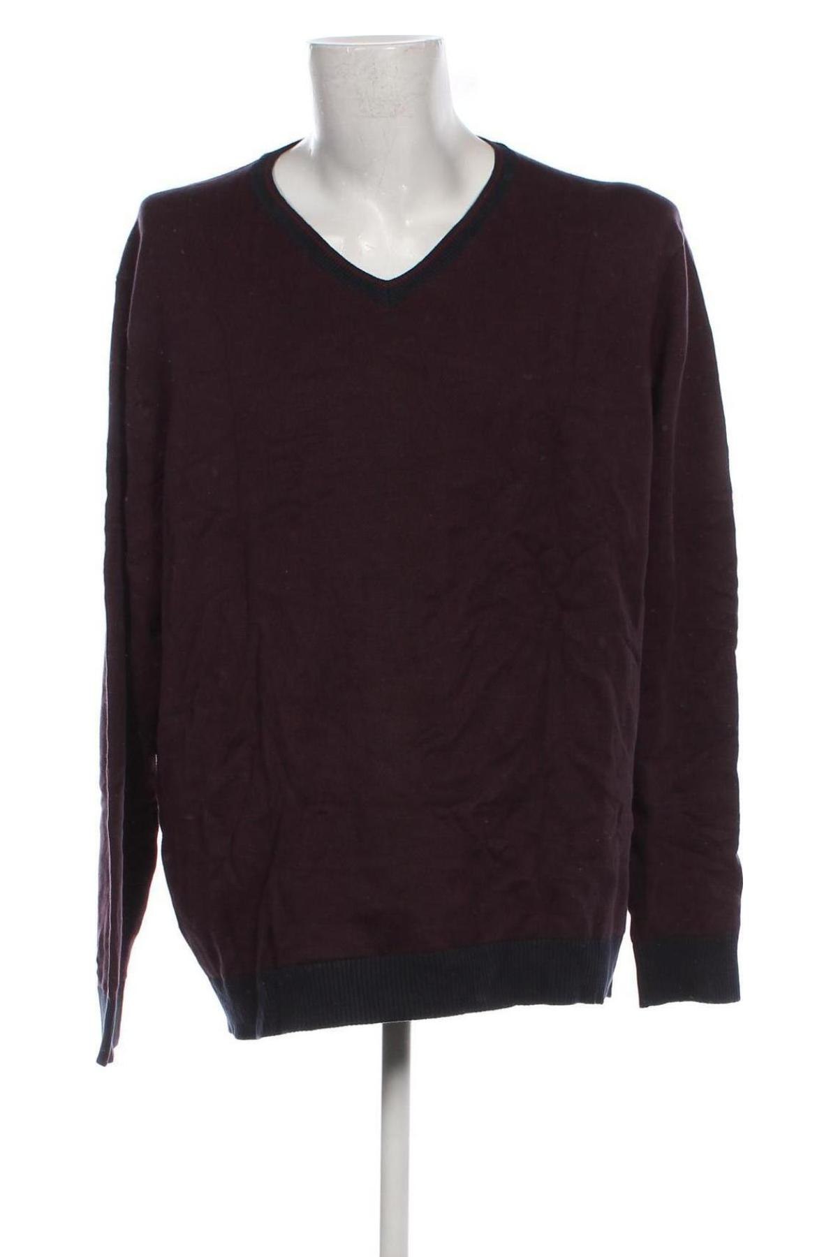 Мъжки пуловер Canda, Размер 4XL, Цвят Червен, Цена 20,30 лв.