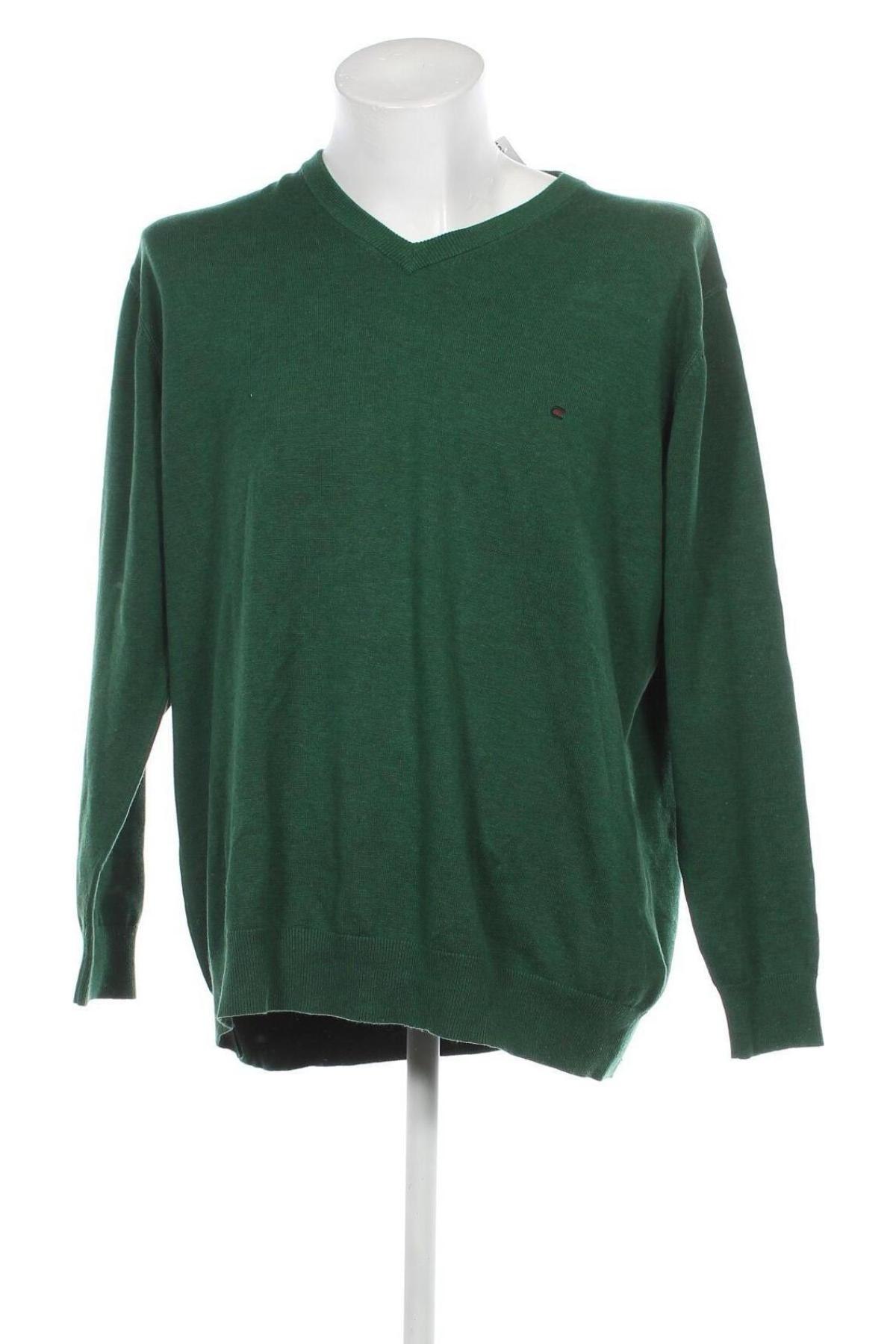 Мъжки пуловер Casa Moda, Размер XXL, Цвят Зелен, Цена 26,66 лв.