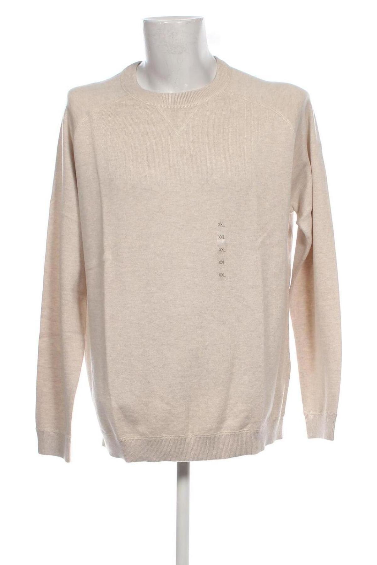 Herrenpullover Celio, Größe XXL, Farbe Beige, Preis € 11,38