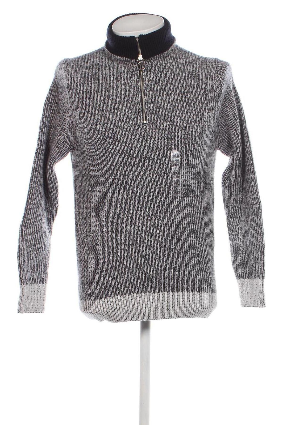Мъжки пуловер Celio, Размер M, Цвят Многоцветен, Цена 21,16 лв.